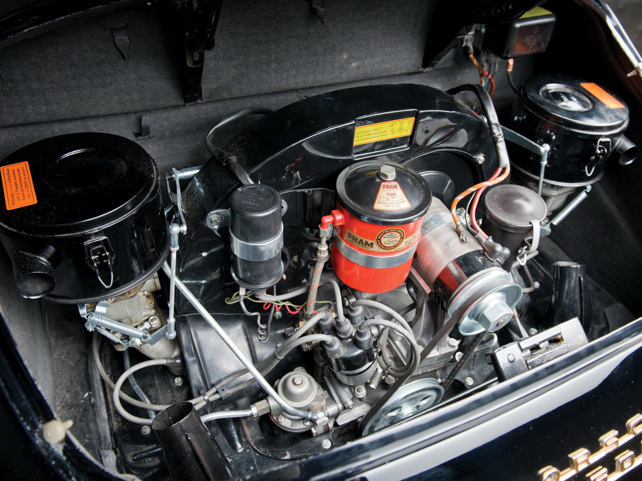 1080P, reutter, 356a, porsche, cabriolet, engines, t 2, 1958, retro, engine, 1600, HD Wallpaper