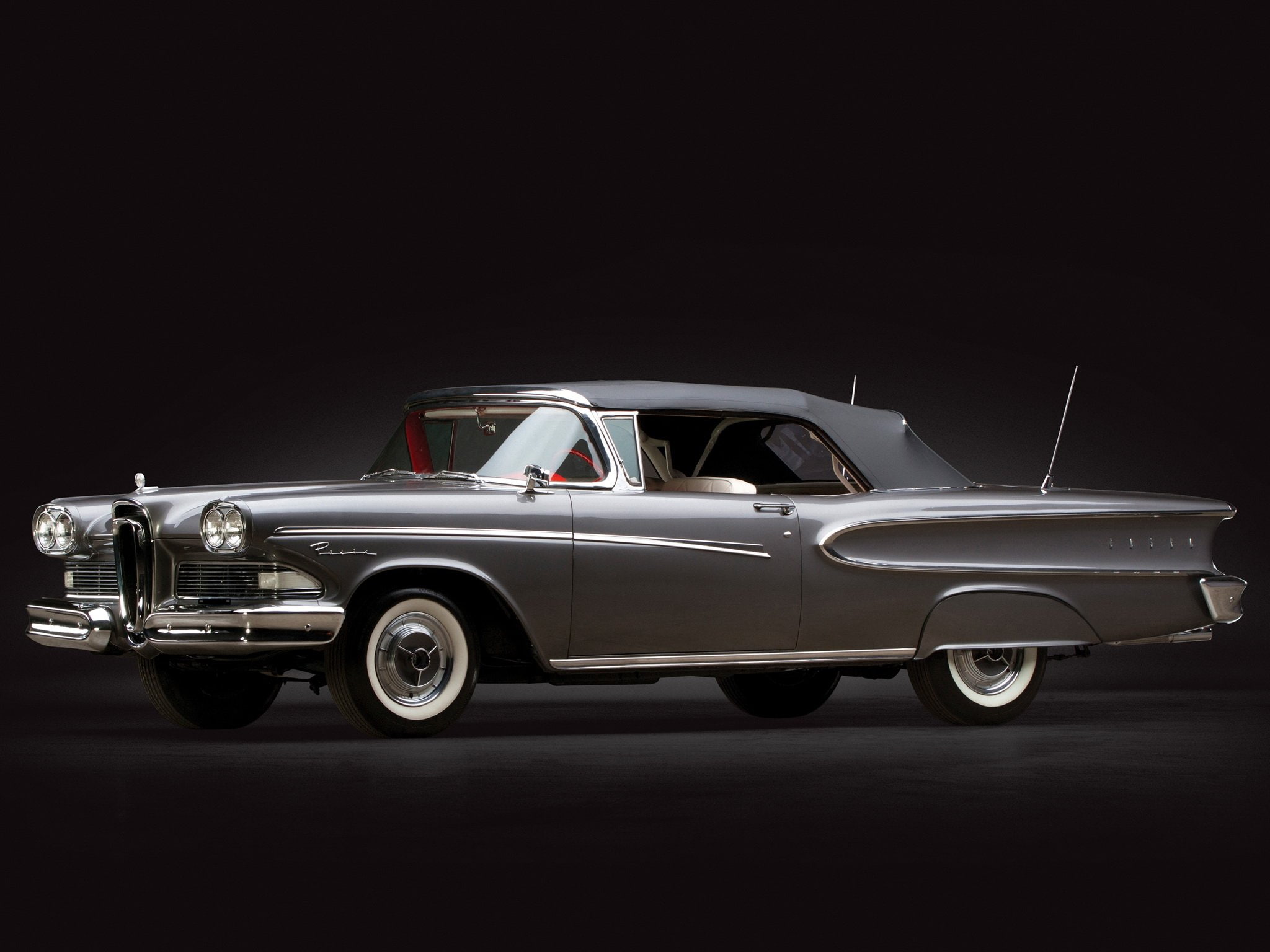 convertible, retro, 1958, luxury, pacer, 76b, 1080P, edsel, HD Wallpaper