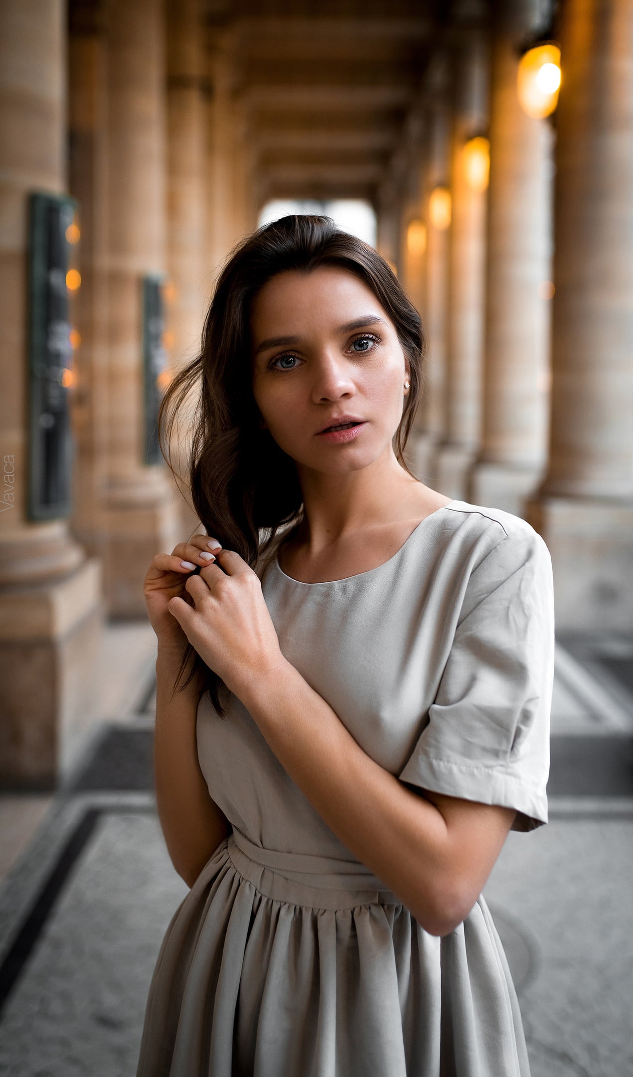 portrait, women, Kristina Makarova, Vladimir Nikolaev, 1080P, model, Phone HD Wallpaper