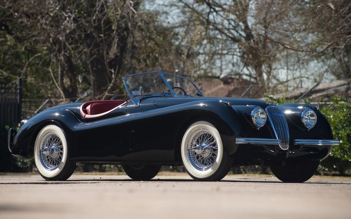 roadster, car, vintage, xk120, cars, jaguar, 720P, HD Wallpaper