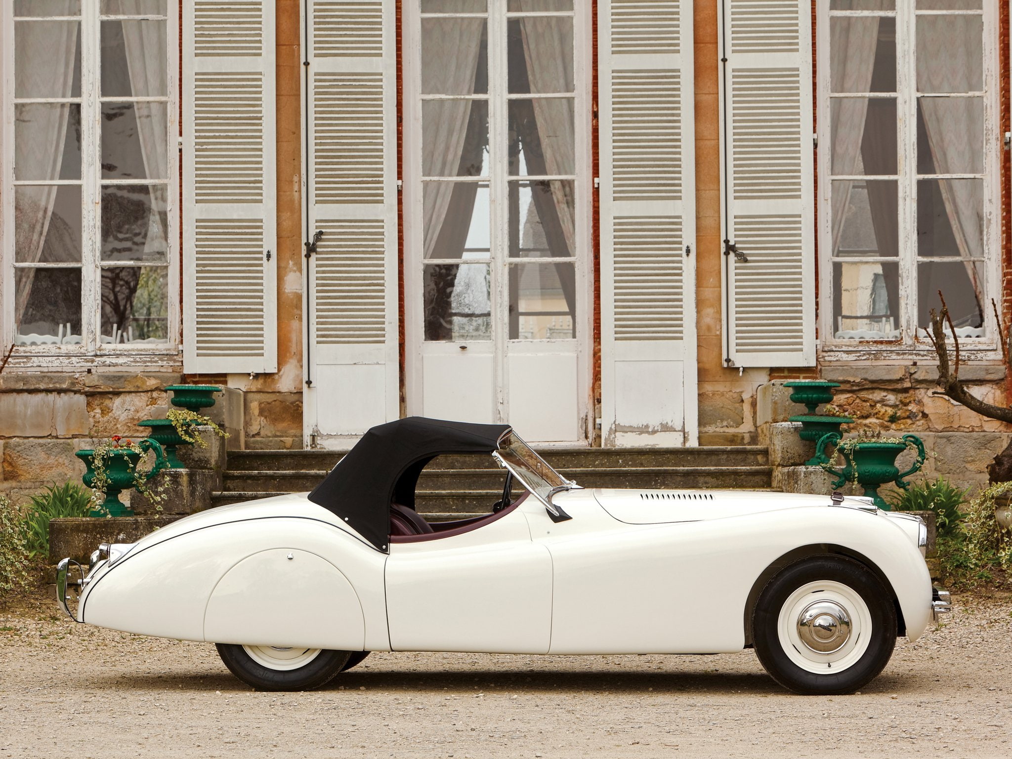 jaguar, xk120, alloy, 1948, 1080P, retro, roadster, HD Wallpaper