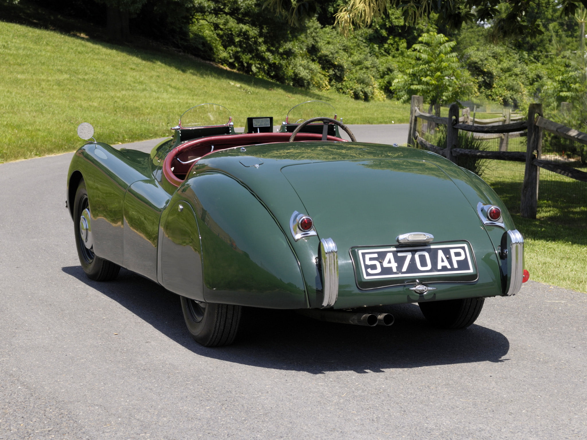 retro, xk120, 1950, jaguar, alloy, roadster, 1080P, HD Wallpaper