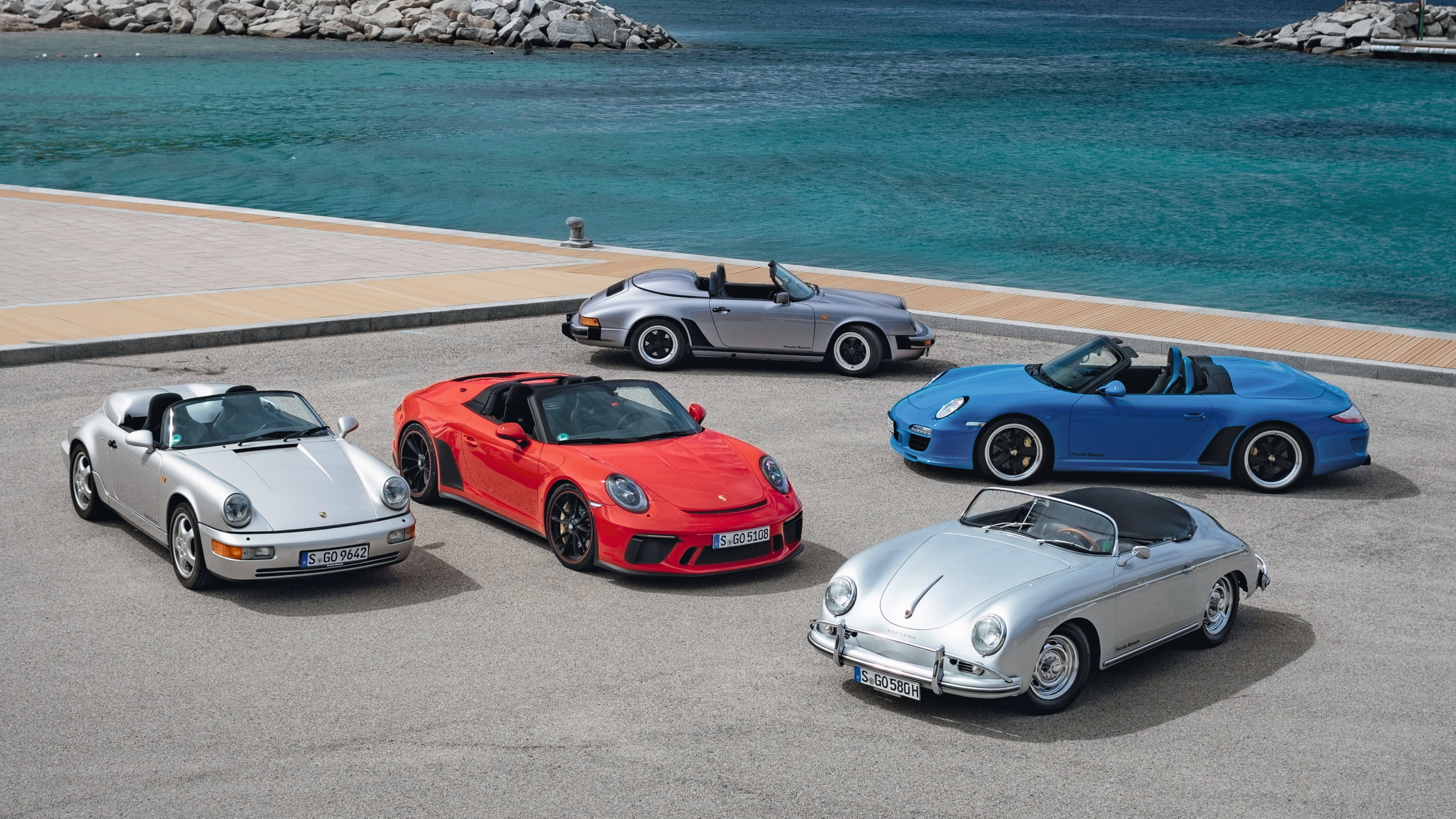 Porsche 356, Porsche, car, 2K, Porsche 911 Speedster, HD Wallpaper