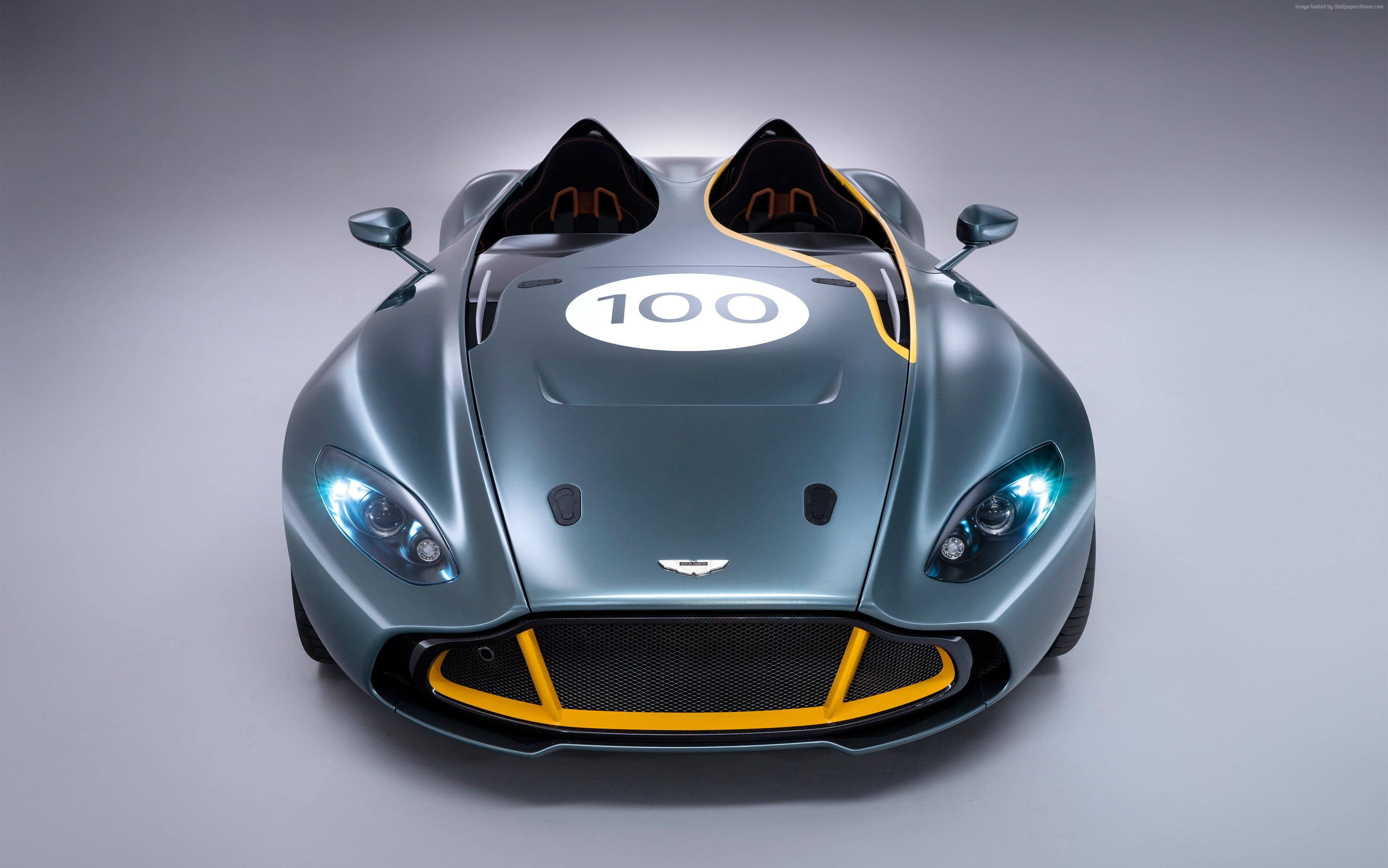 anniversary, sports car, 2K, concept, custom, Aston Martin CC100, Aston Martin, front, Speedster, HD Wallpaper