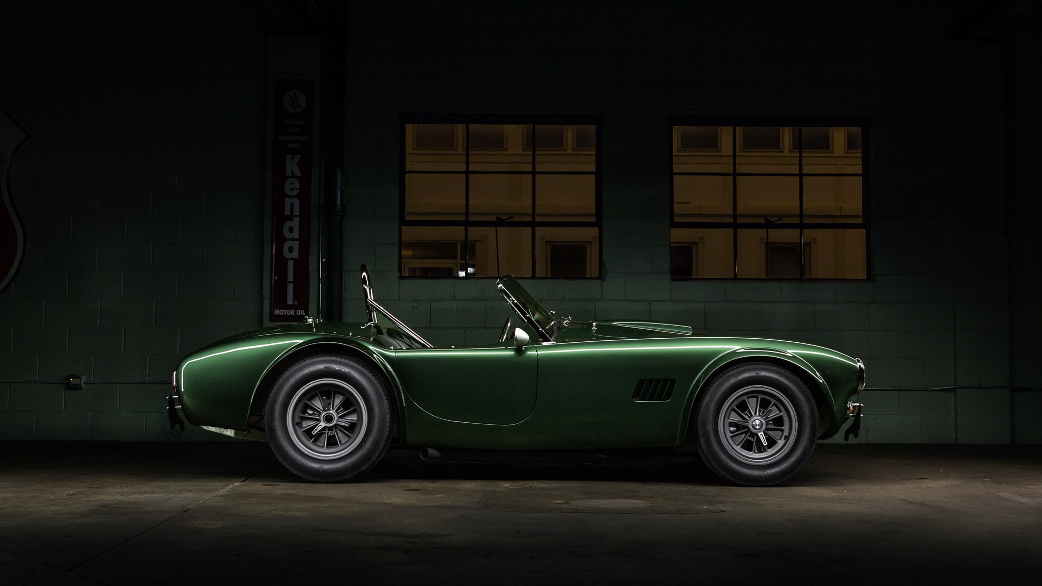 vehicle, green cars, 1080P, Shelby, car, Shelby Cobra, HD Wallpaper