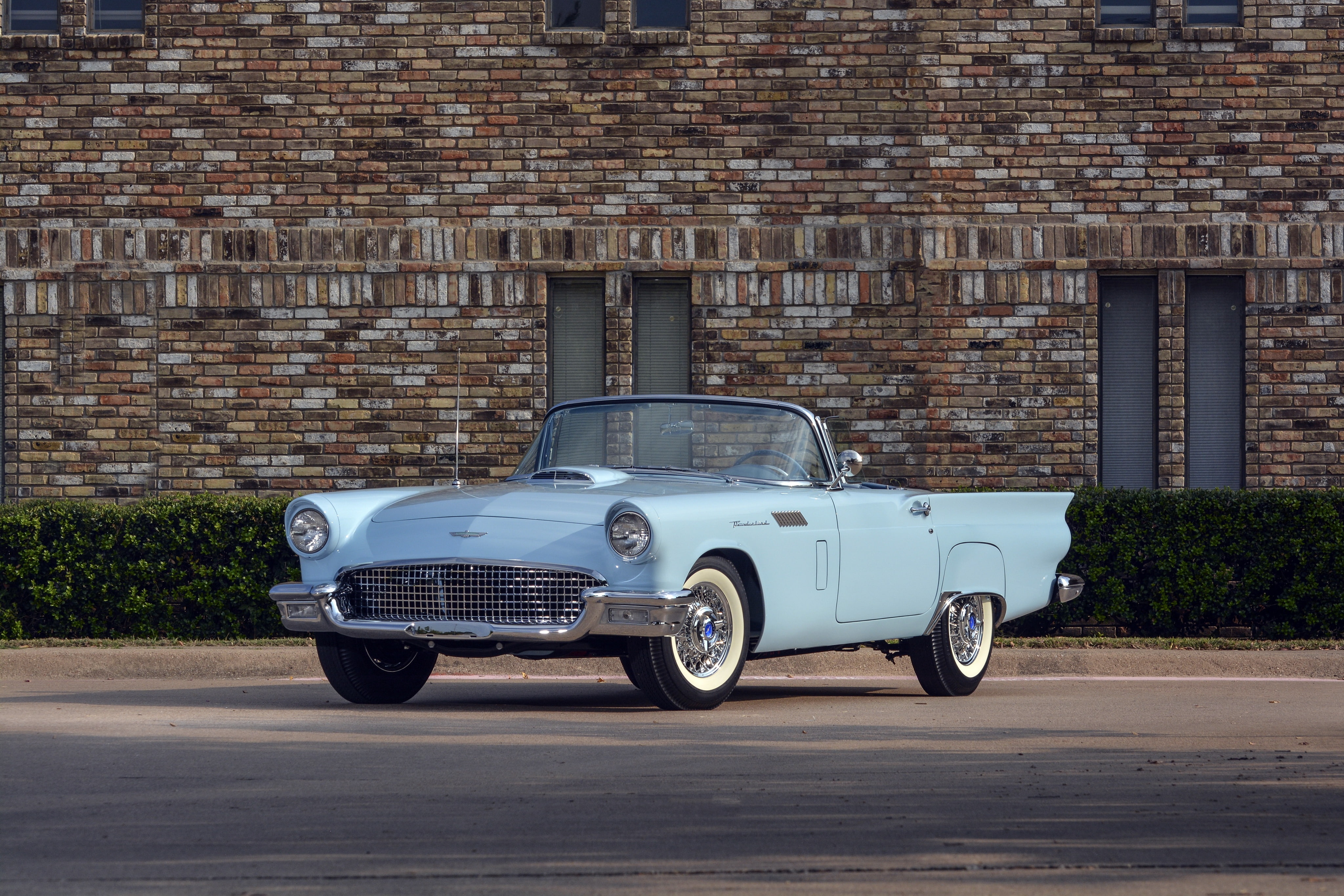 ford, supercharged, thunderbird, special, 4K, f-code, 1957, HD Wallpaper