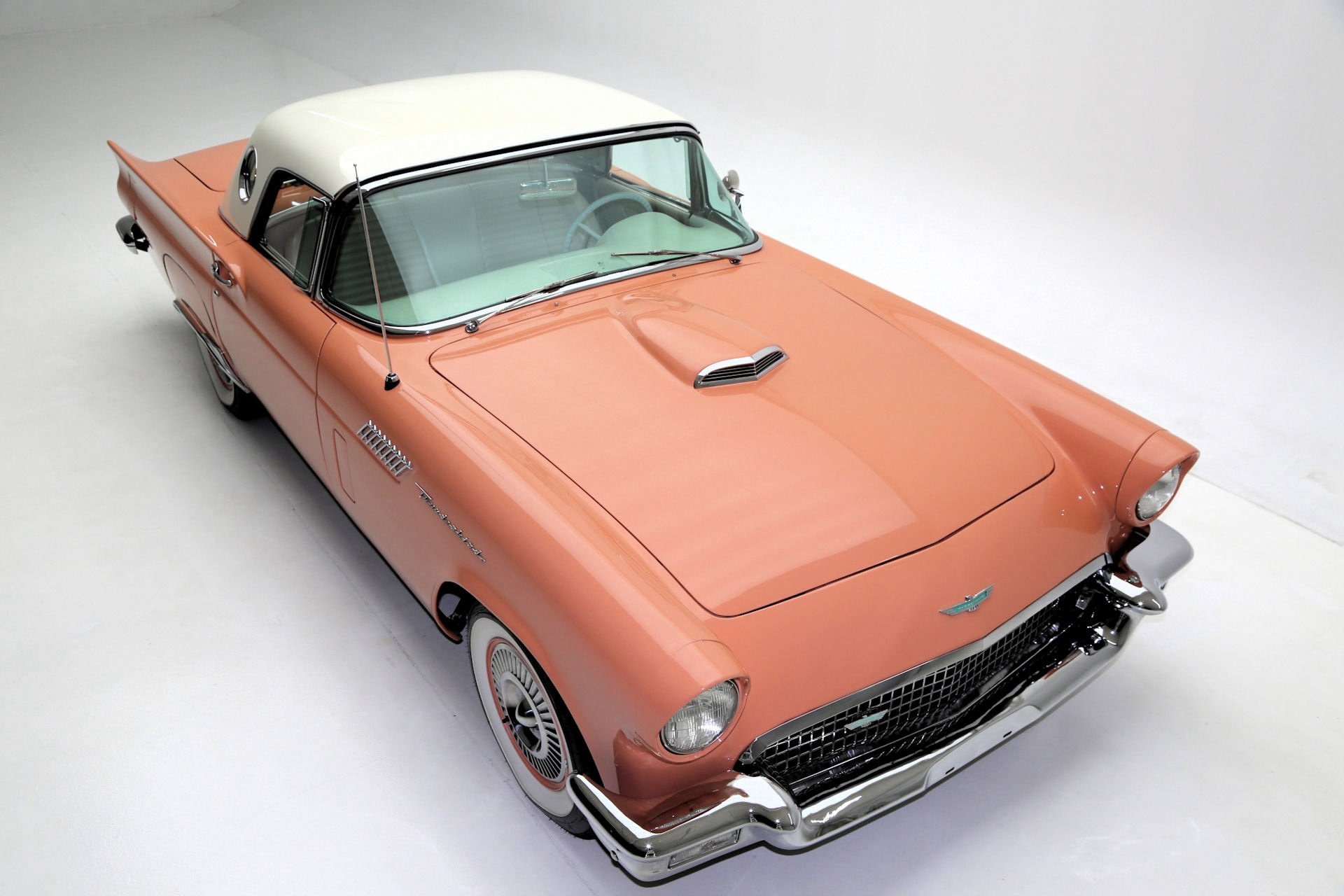ford, 1957, thunderbird, 1080P, classic, cars, convertible, HD Wallpaper