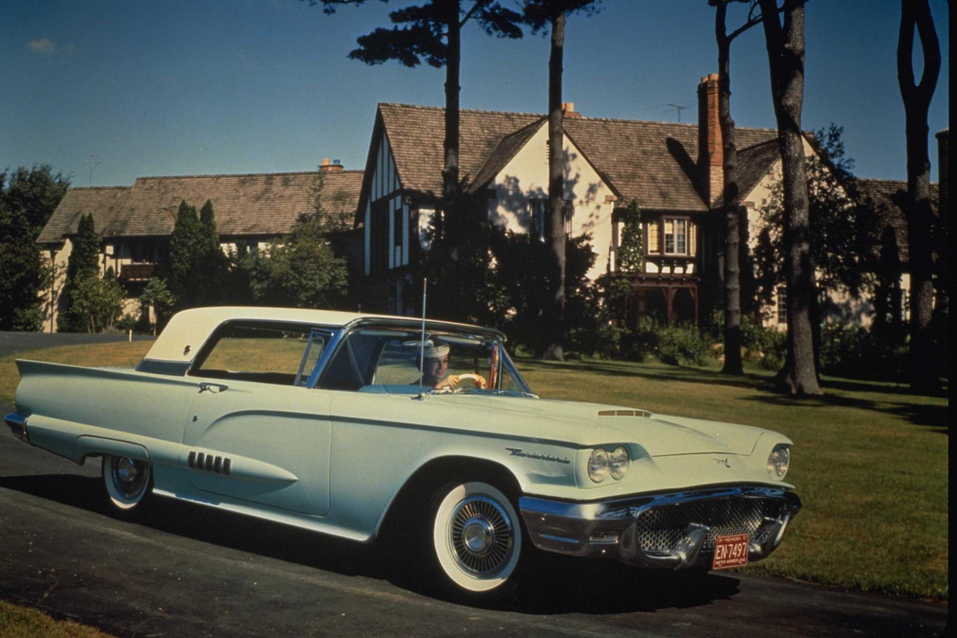 cars, 1080P, tbird, thunderbird, ford, HD Wallpaper