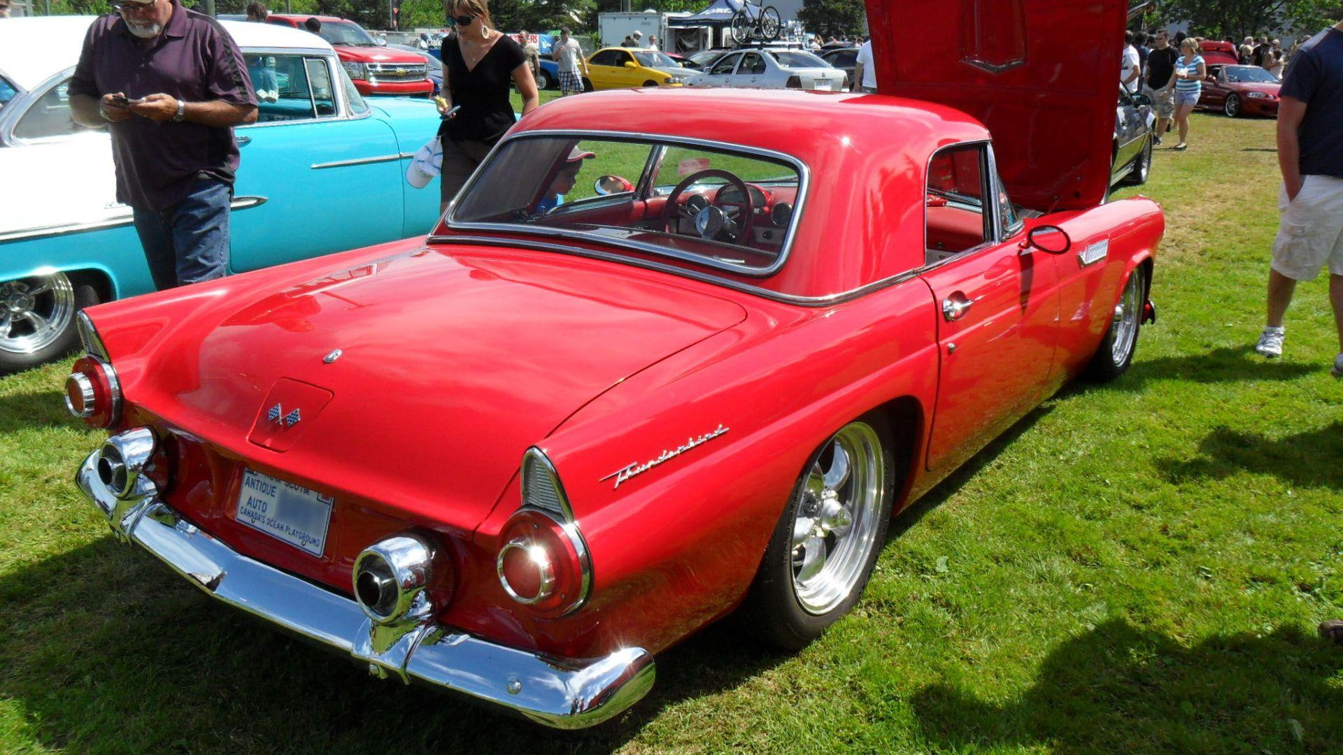 ford, classic, cars, 1080P, take, thunderbird, custom, HD Wallpaper