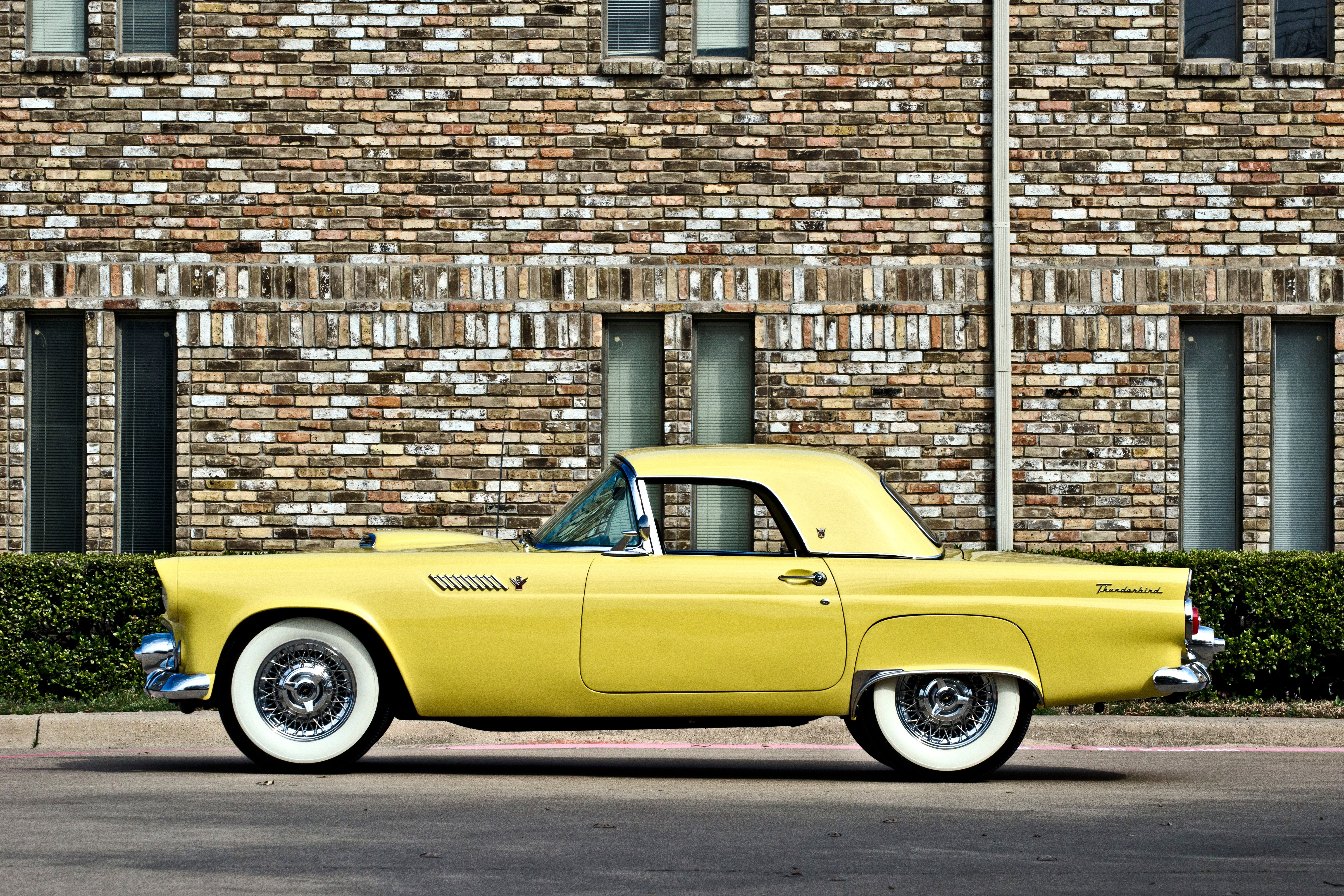 usa, thunderbird, ford, 5K, classic, retro, original, -08, 1955, old, convertible, HD Wallpaper