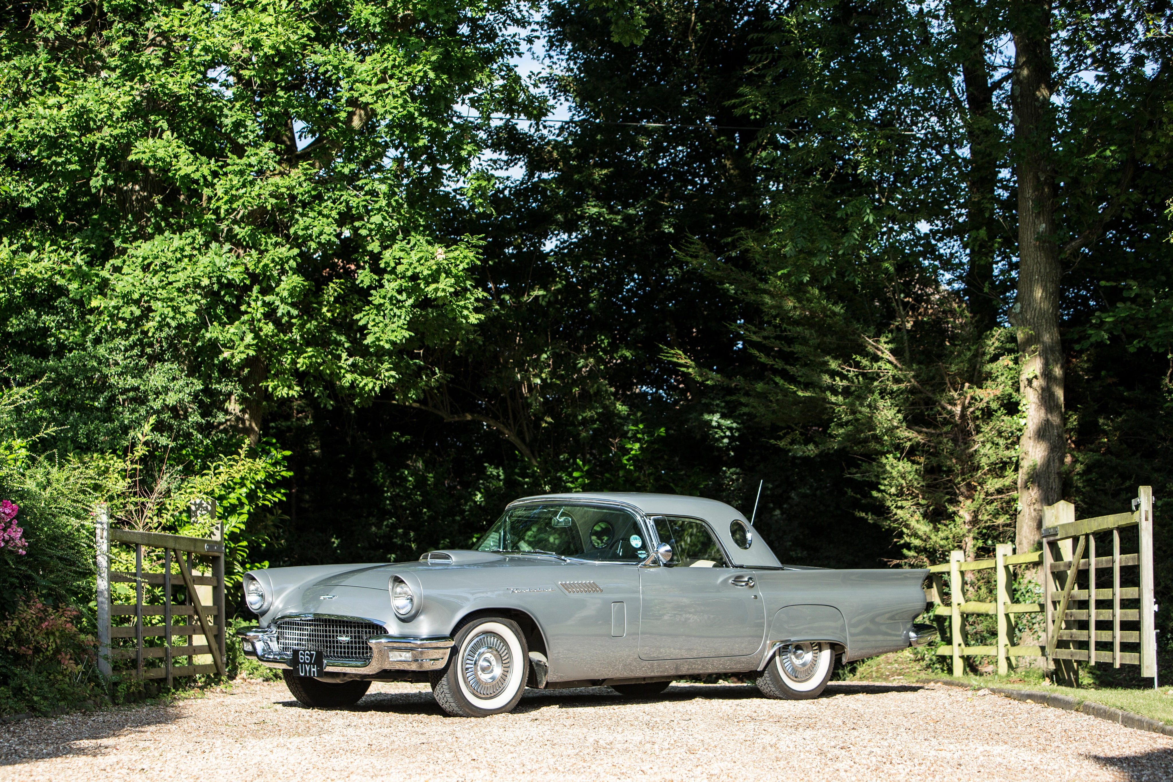 4K, 1957, ford, d-code, thunderbird, HD Wallpaper