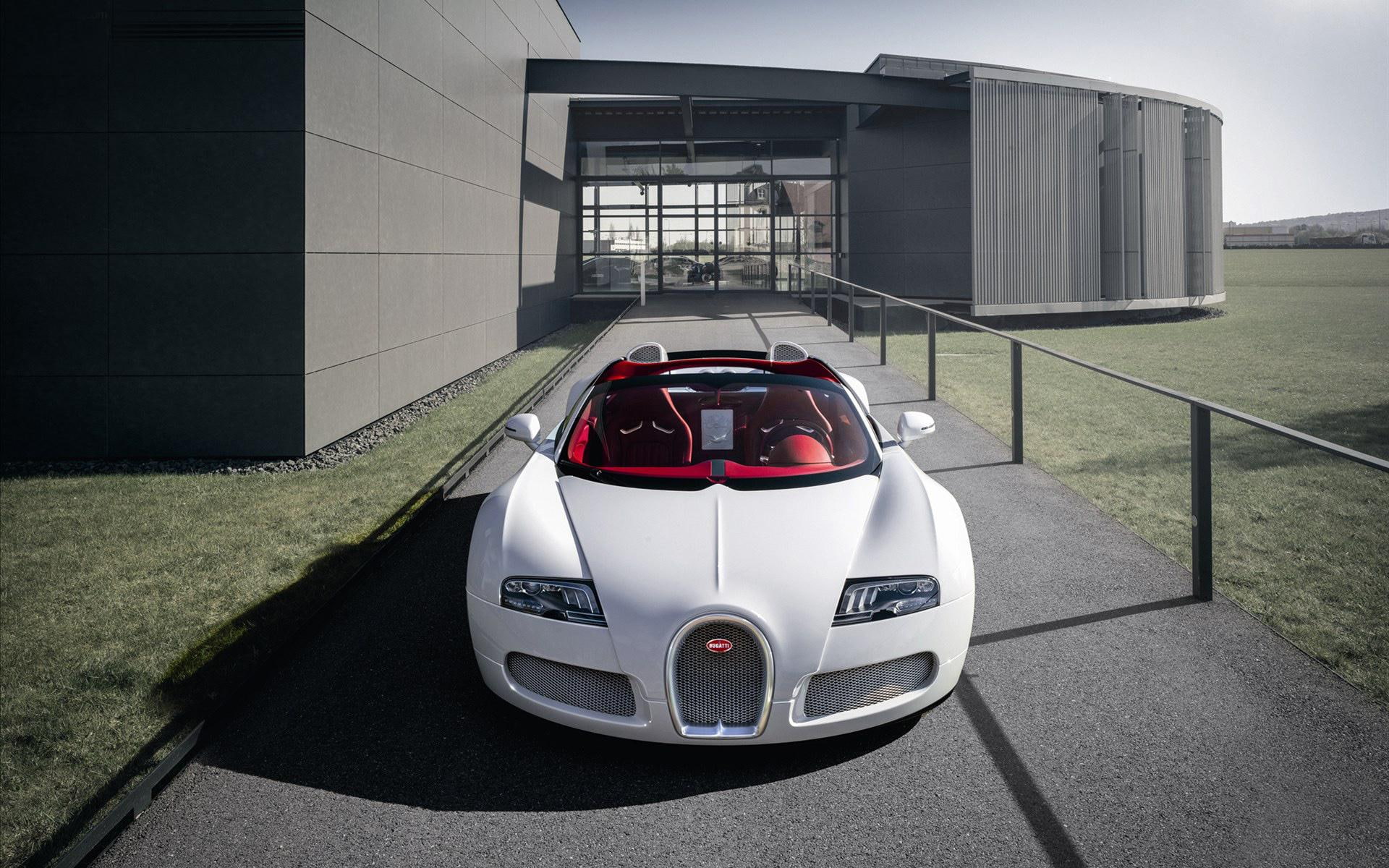 cars, sport, veyron, bugatti, 1080P, white, coupe, vitesse, convertible, 2012, grand, HD Wallpaper