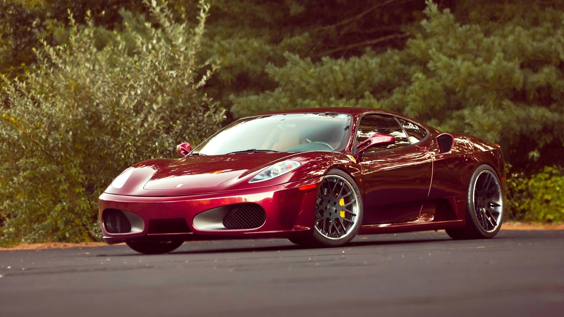 f, coupe, f430, red, ferrari, 1080P, hd, cars, HD Wallpaper