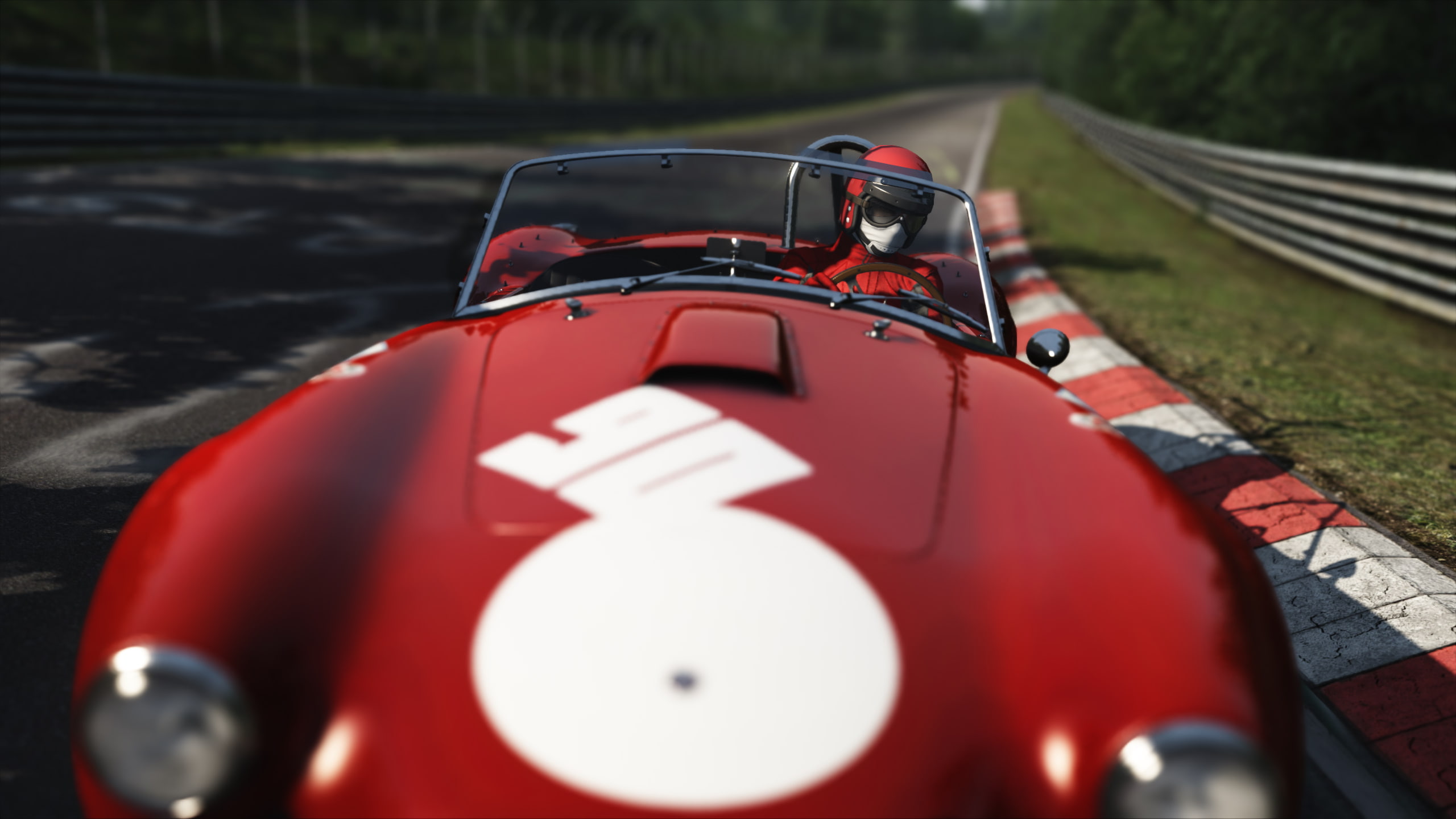 Car, Racing, Assetto Corsa, Video Game, Shelby Cobra 427 S/C, 2K, HD Wallpaper