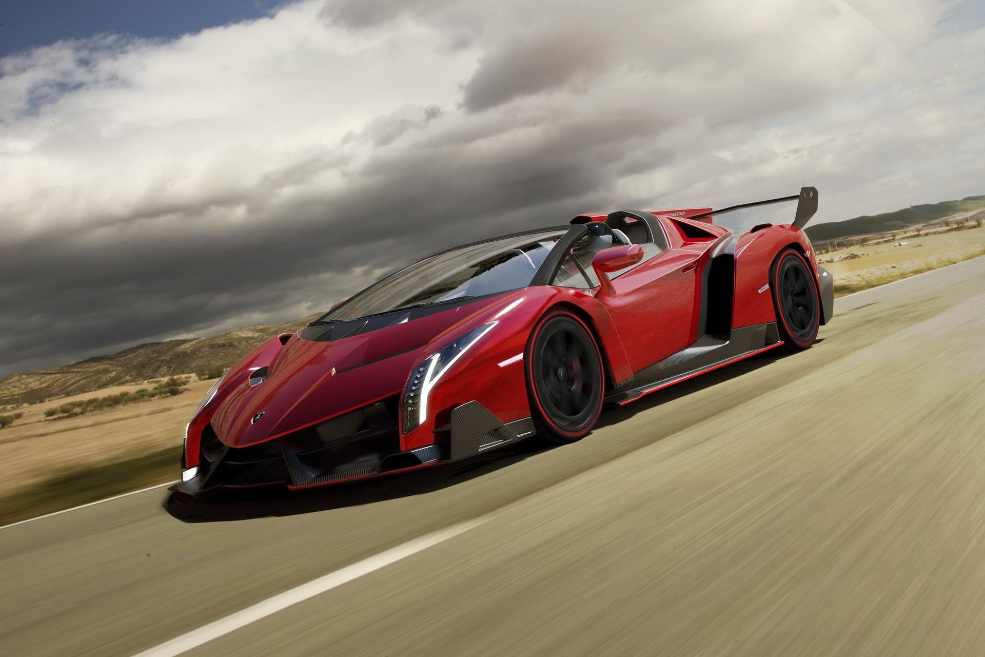1080P, veneno, lamborghini, roadster, HD Wallpaper
