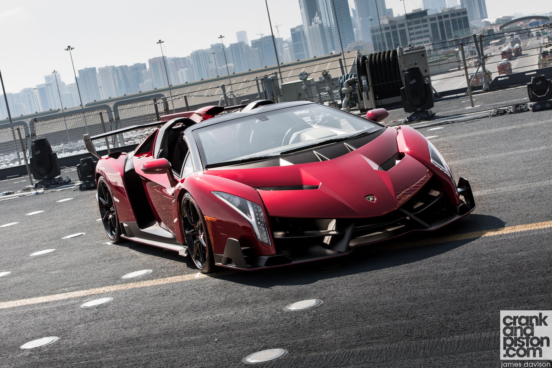 2014, lamborghini, roadster, veneno, italan, 1080P, red, rosso, supercar, HD Wallpaper