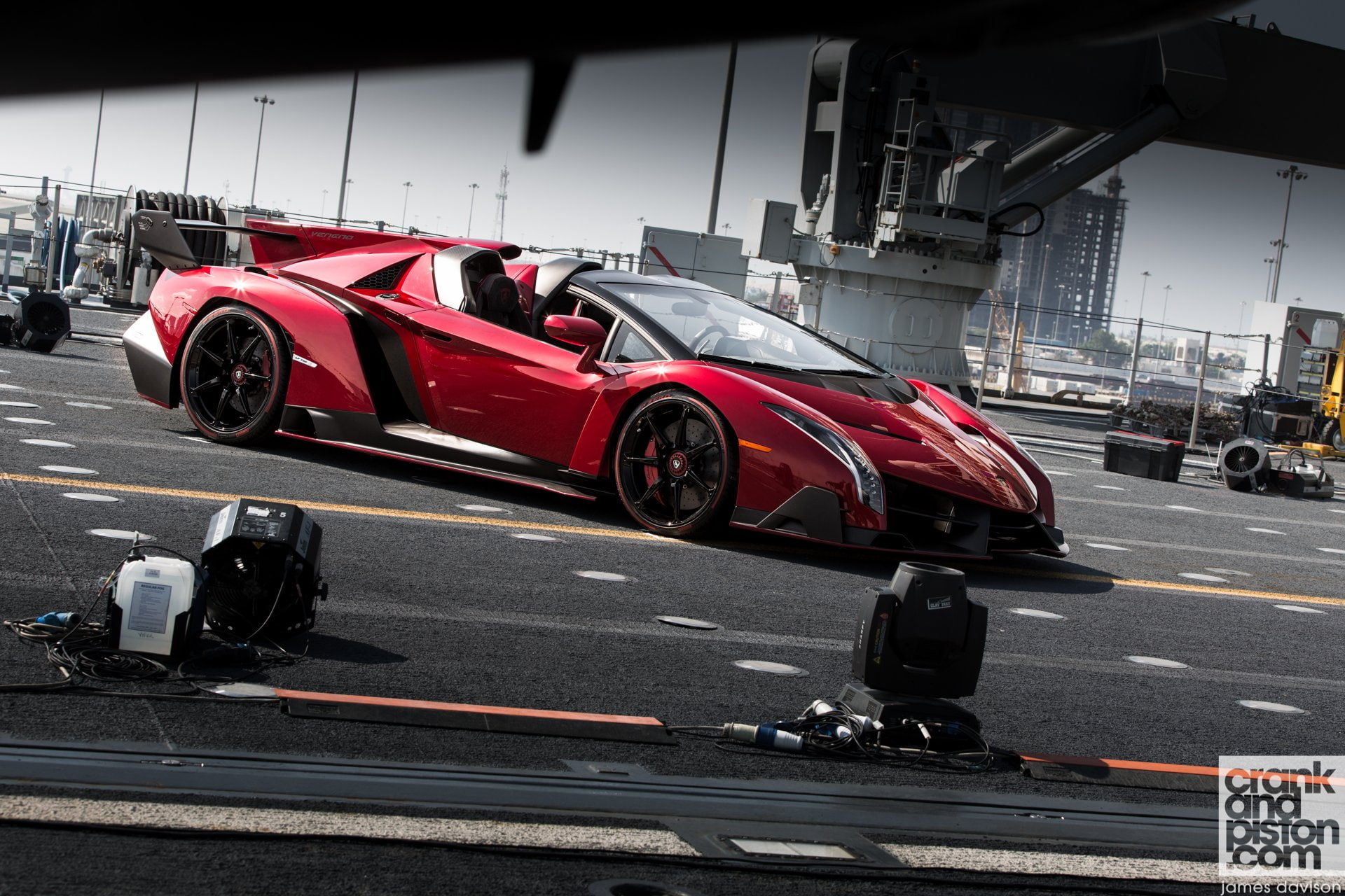 red, roadster, italan, veneno, lamborghini, 1080P, 2014, rosso, supercar, HD Wallpaper