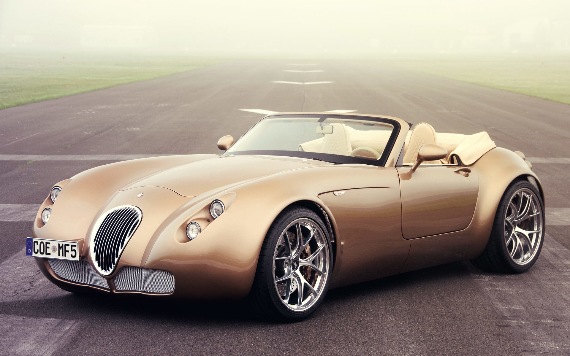 vintage car, retro styled, transportation, road, wealth, chrome, outdoors, luxury, elegance, tire, city, sports Car, lotus, convertible, no people, supercar, HD Wallpaper