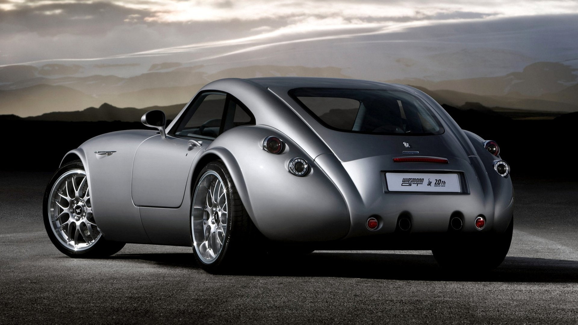 Wiesmann GT MF4, Sport Car, Silver Car, Wiesmann, 1080P, Coupé, HD Wallpaper