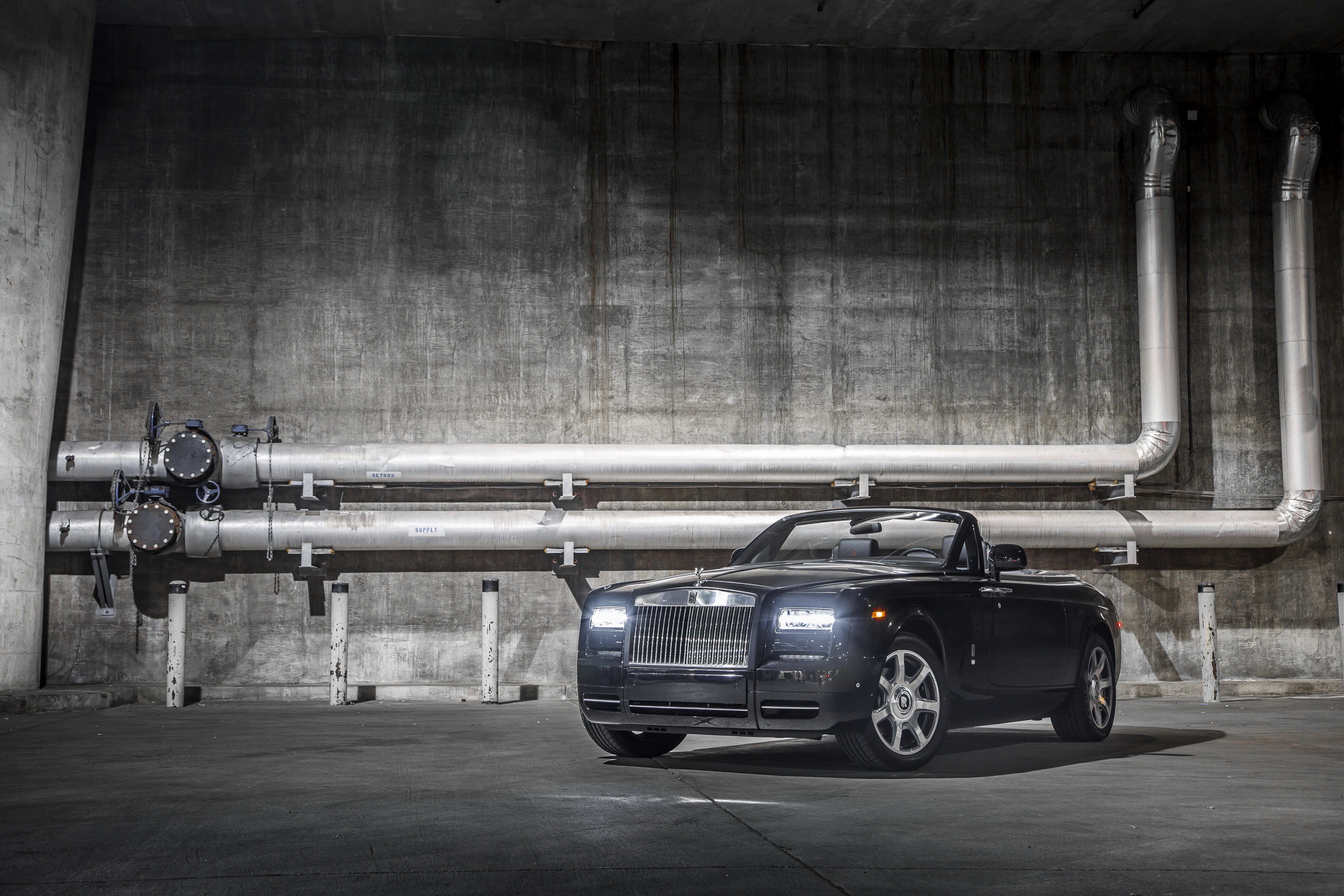 rolls Royce, 4K, Rolls-Royce, Drophead, drop head, Phantom, Nighthawk, 2015, Coupe, HD Wallpaper
