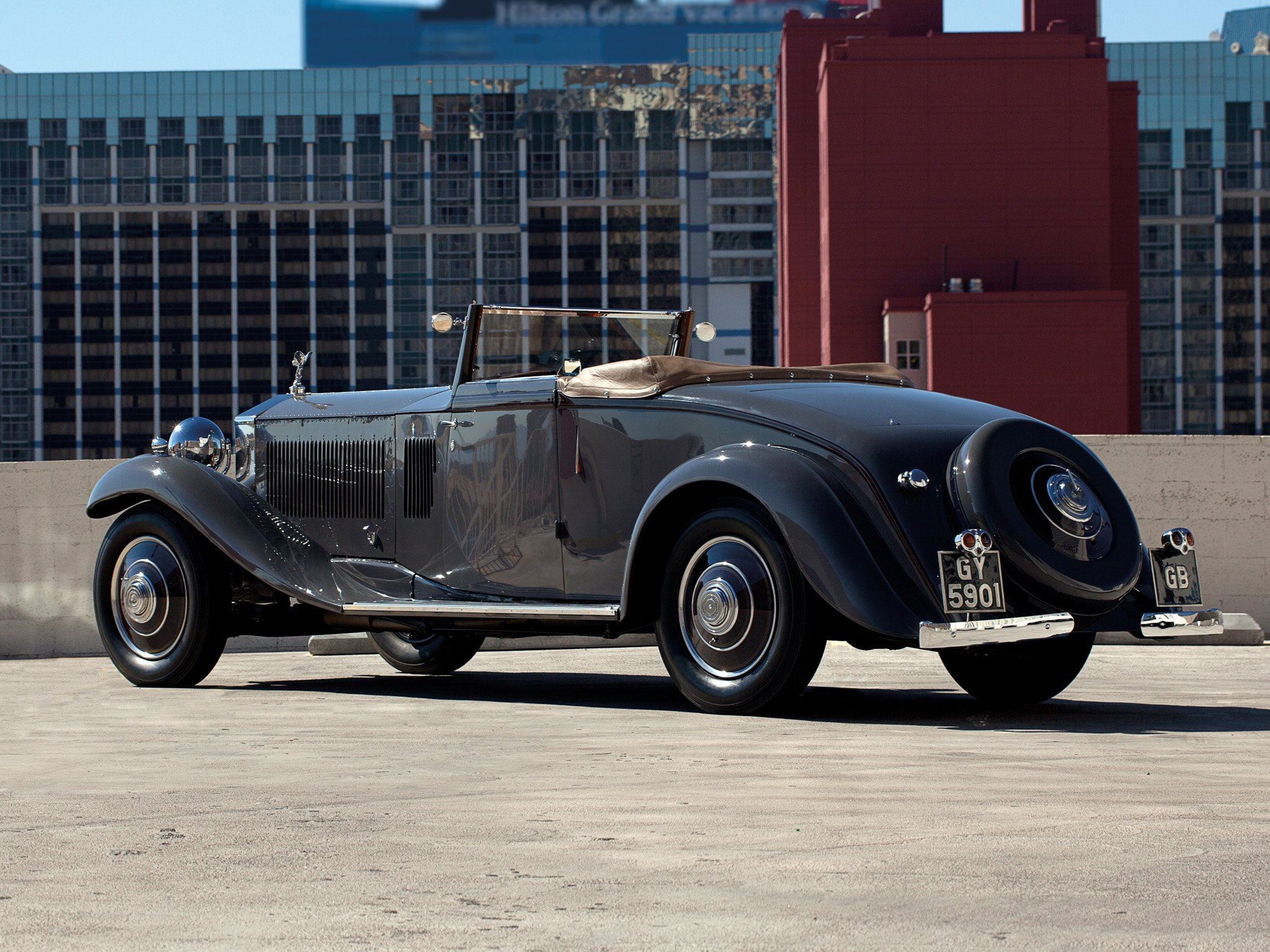 continental, luxury, coupe, 1932, royce, drophead, phantom, rolls, retro, phantom ii, carlton, 1080P, HD Wallpaper