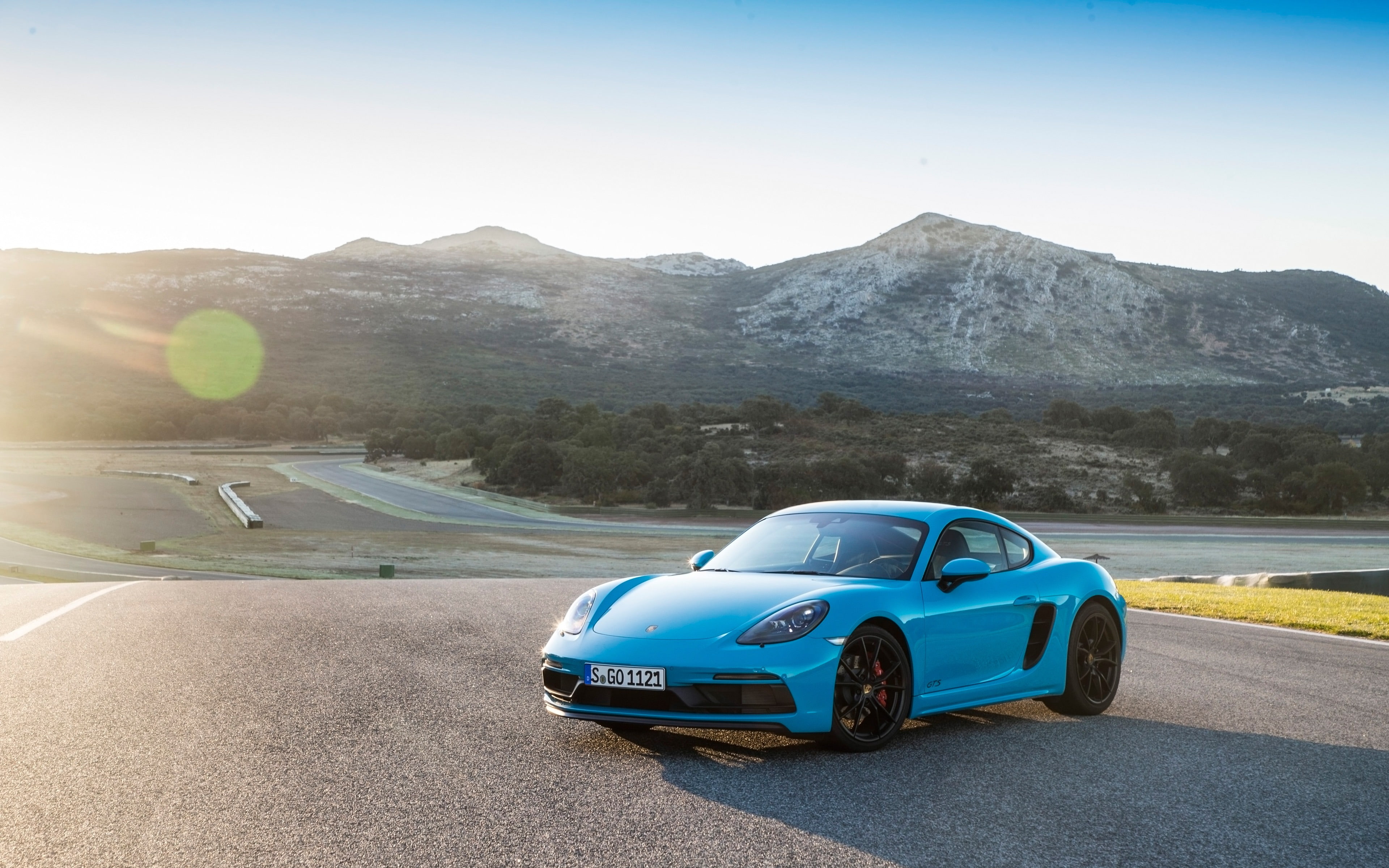 mode of transportation, beauty in nature, land vehicle, mountain, porsche, road trip, boxster, outdoors, clear sky, nature, travel, motor vehicle, day, HD Wallpaper