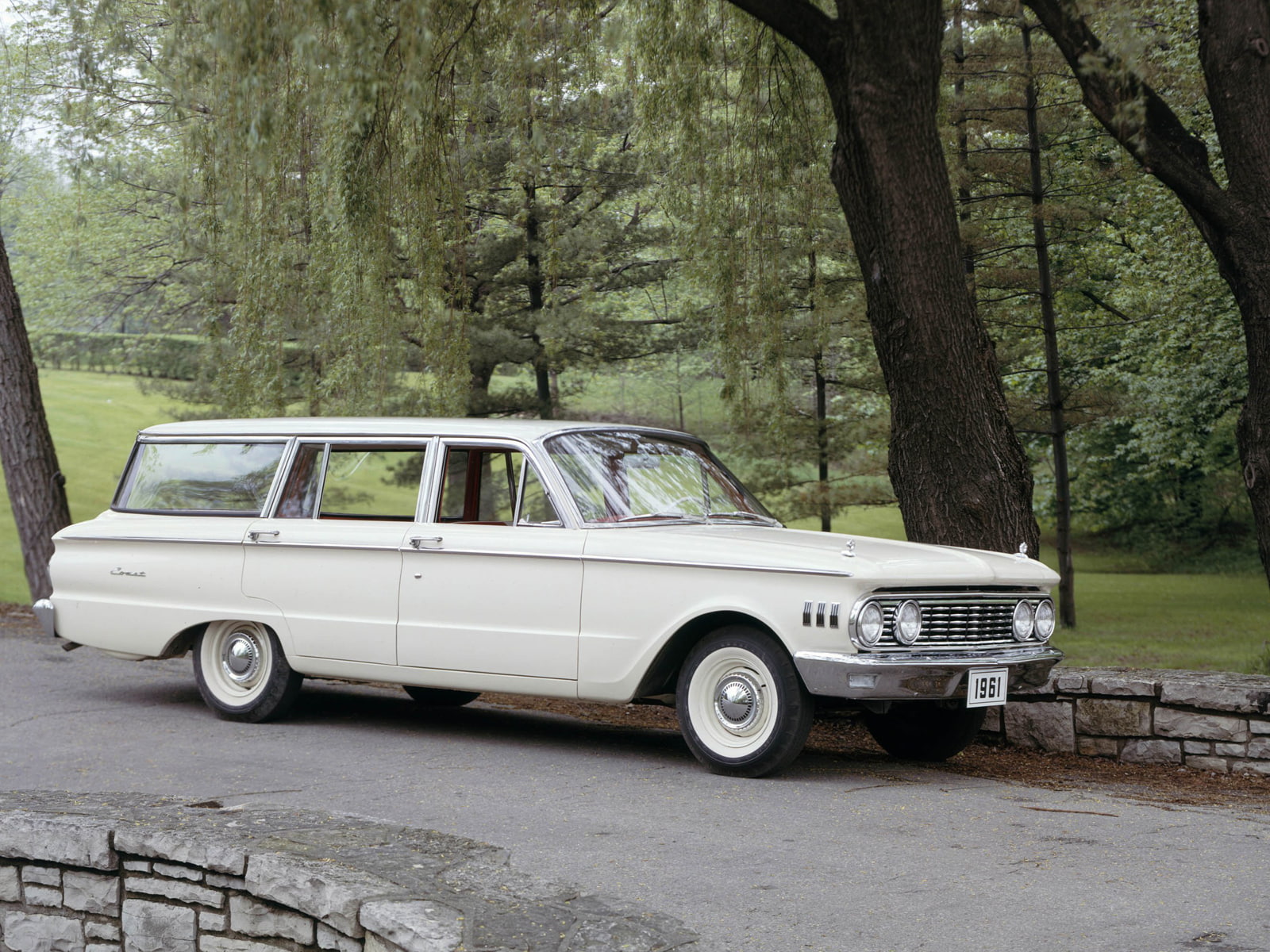 stationwagon, 4 door, classic, mercury, comet, 720P, 1961, 71a, HD Wallpaper