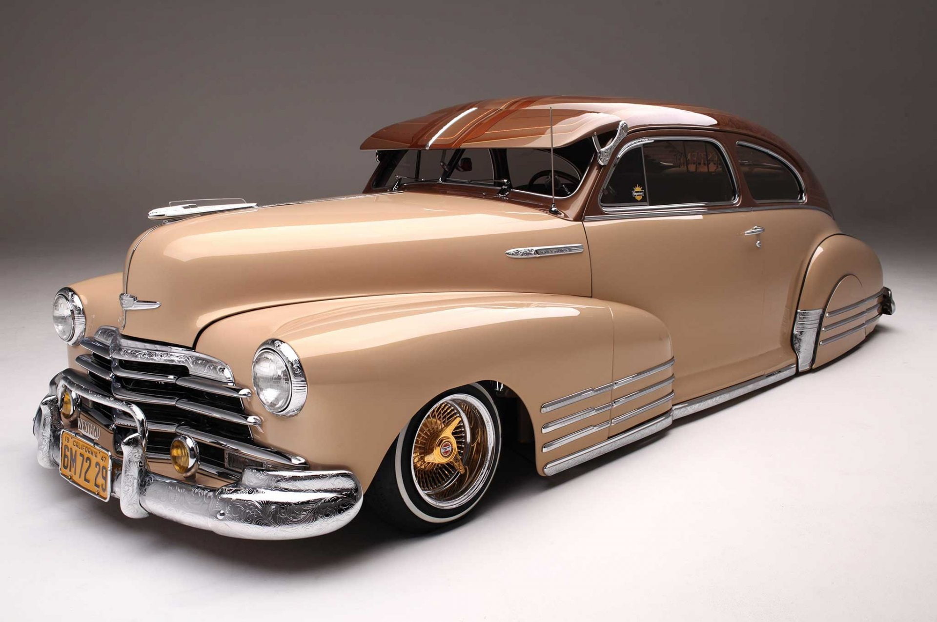 Chevrolet, Custom, Lowrider, 1080P, Fleetline, Hotrod, 1947, HD Wallpaper