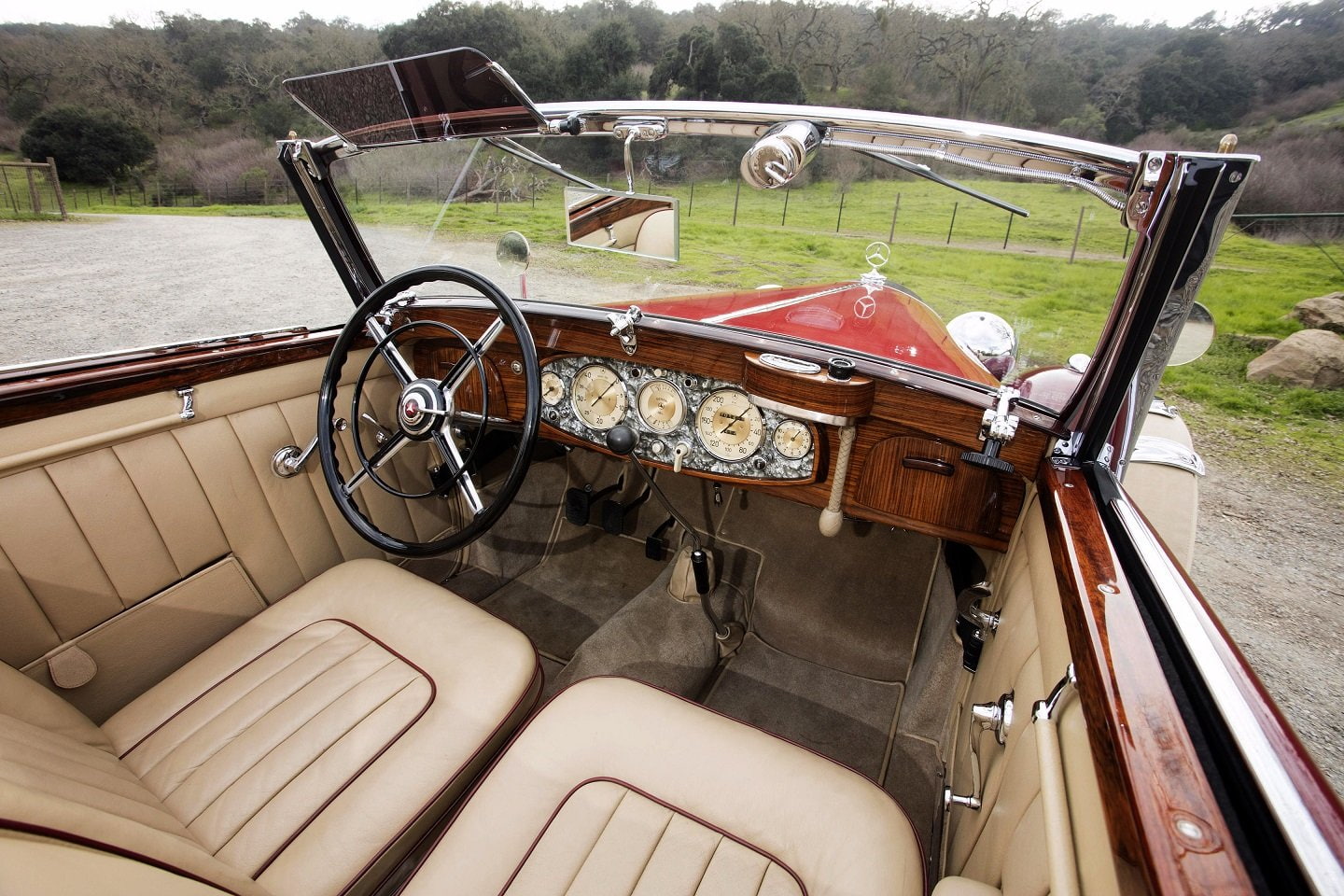 720P, 500k, mercedes, benz, 1935, red, cabriolet, classic, HD Wallpaper