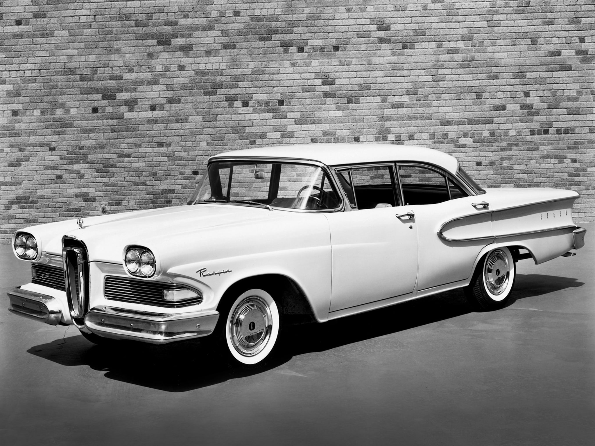 1958, 58a, 1080P, ranger, edsel, sedan, retro, 4 door, HD Wallpaper