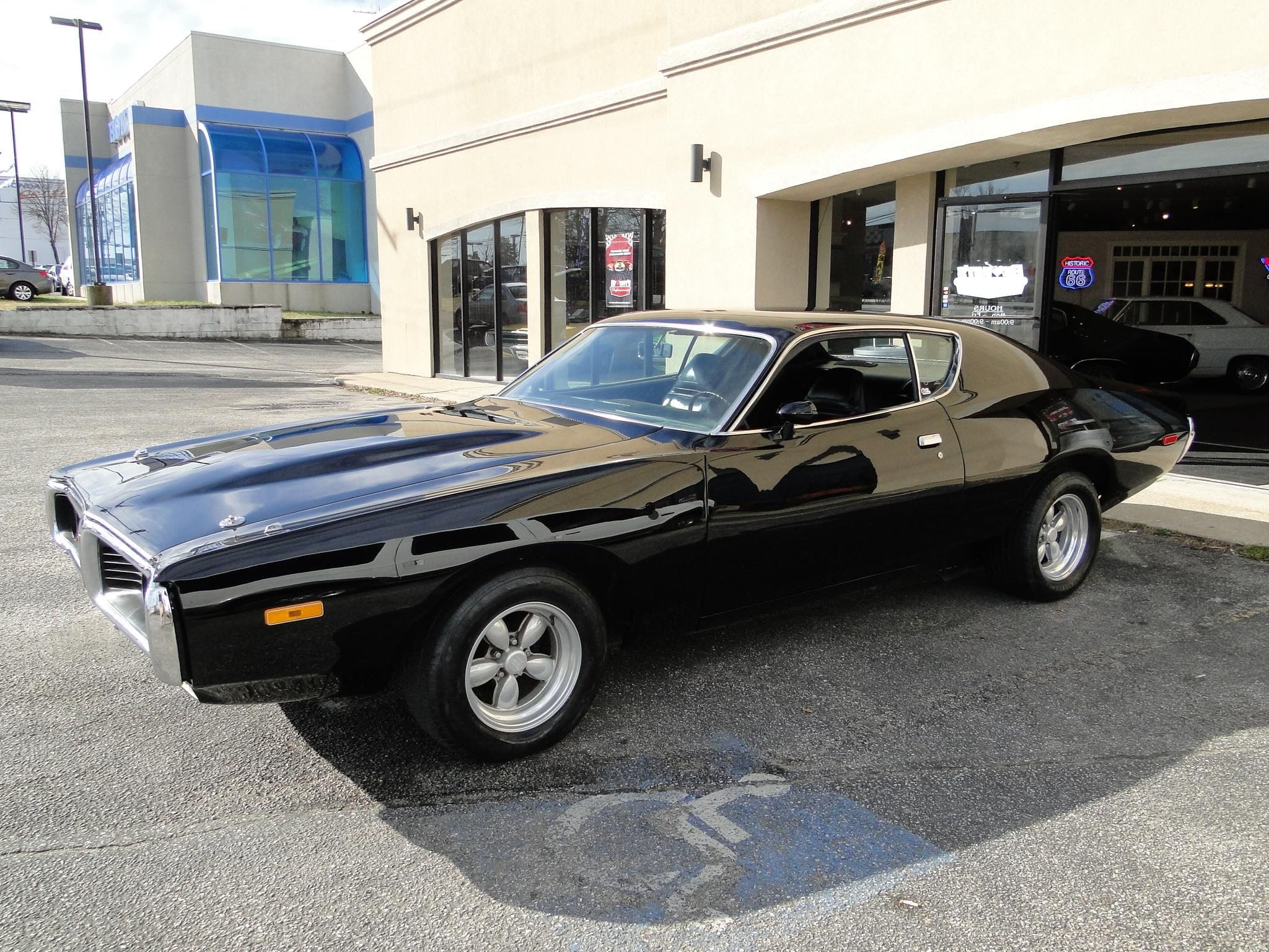 dodge, vintage, muscle, 1080P, black, cars, 1972, antique, coupe, classic, charger, HD Wallpaper