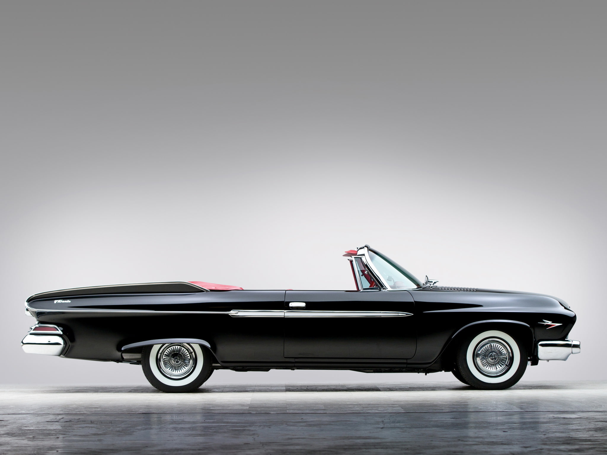 1961, dart, phoenix, convertible, dodge, classic, 1080P, d 500, HD Wallpaper