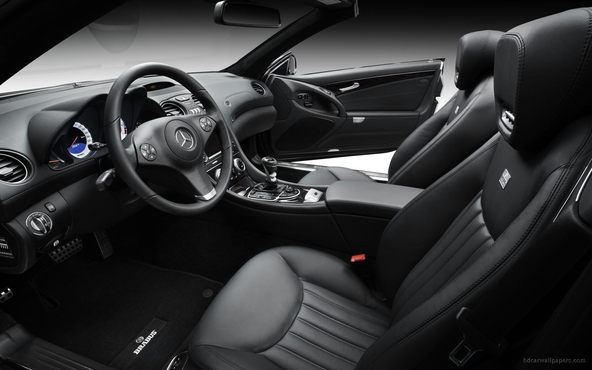class, cars, 1080P, brabus, sl, mercedes benz, mercedes, benz, setup, interior, HD Wallpaper