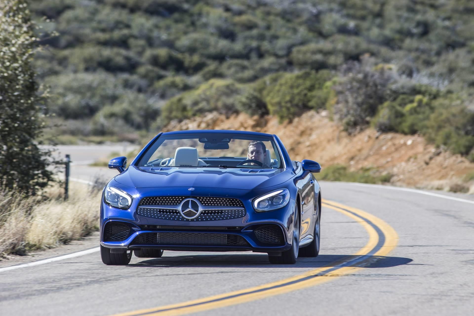sl, class, 1080P, benz, mercedes, roadster, car, HD Wallpaper