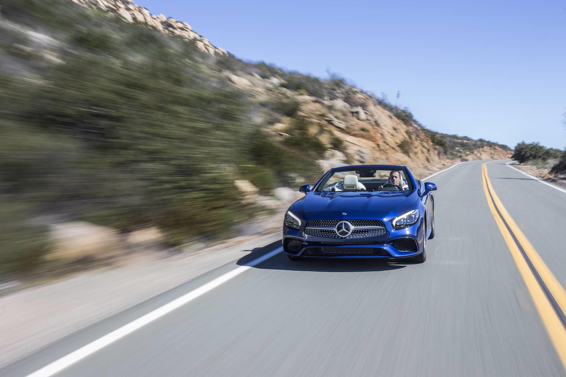 roadster, 1080P, mercedes, benz, class, sl, car, HD Wallpaper