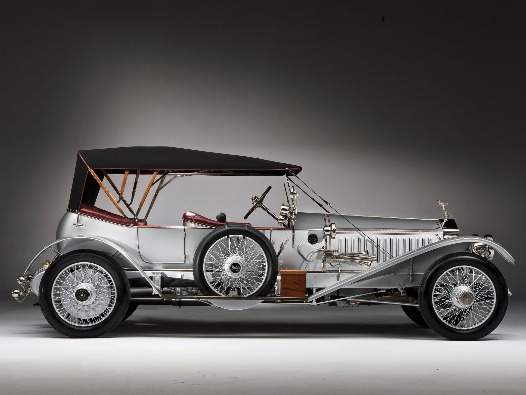 luxury, 1080P, wheels, royce, rolls, ghost, tourer, wheel, l e, 1915, retro, silver, HD Wallpaper