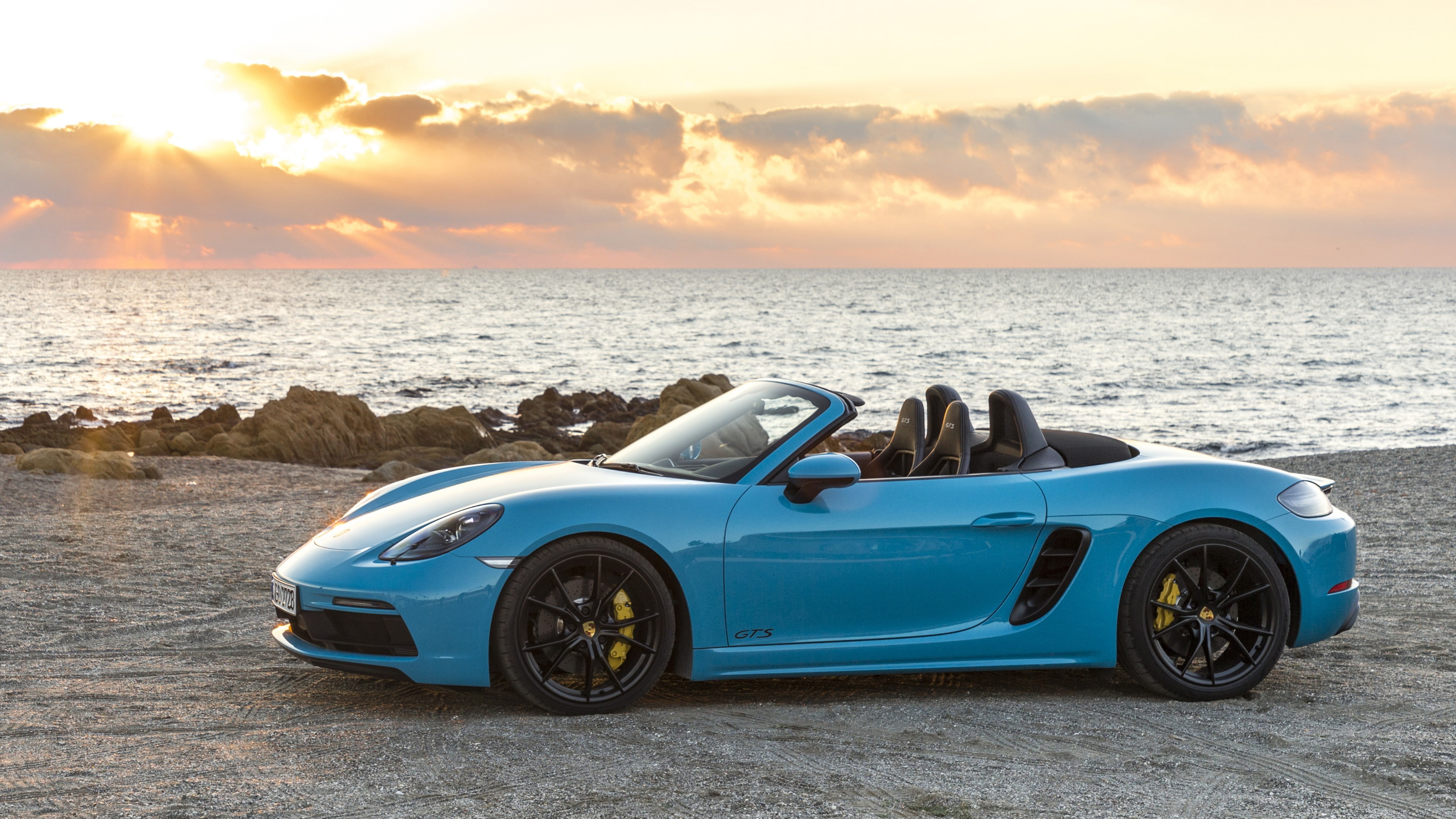 4K, 2018 Cars, Porsche 718 Boxster GTS, 4K, HD Wallpaper