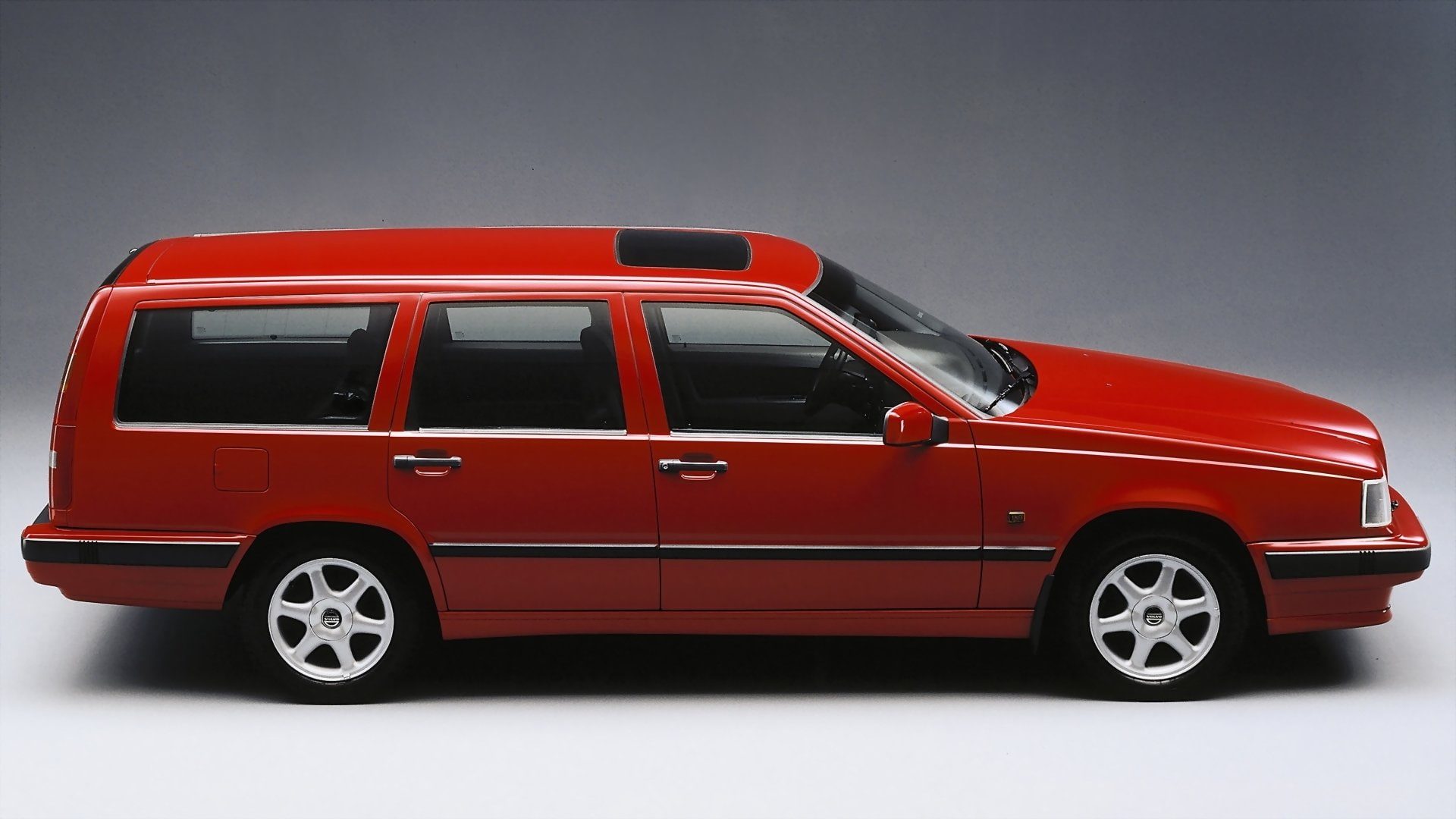 Red Car, Volvo, Volvo 850, 1080P, Kombi, HD Wallpaper