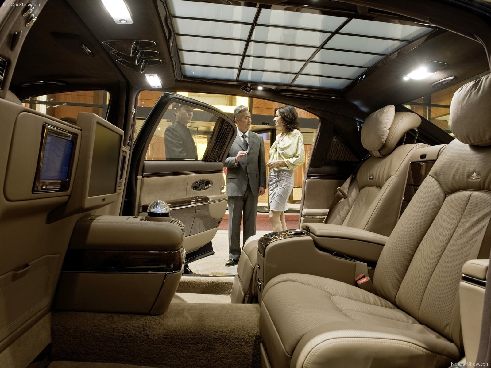 maybach, cars, mercedes, hd, 720P, interior, HD Wallpaper