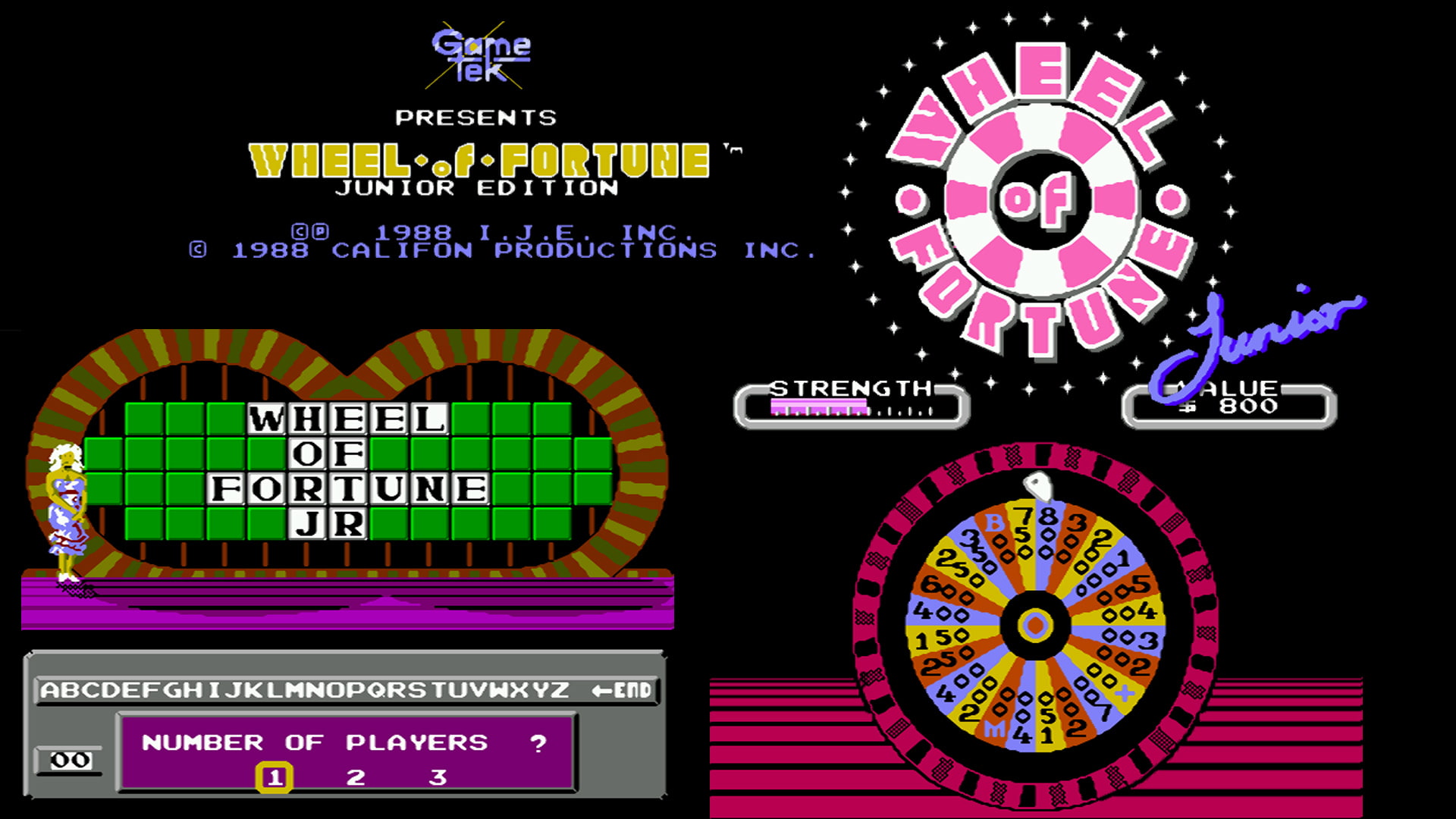 1080P, Video Game, Wheel of Fortune, HD Wallpaper
