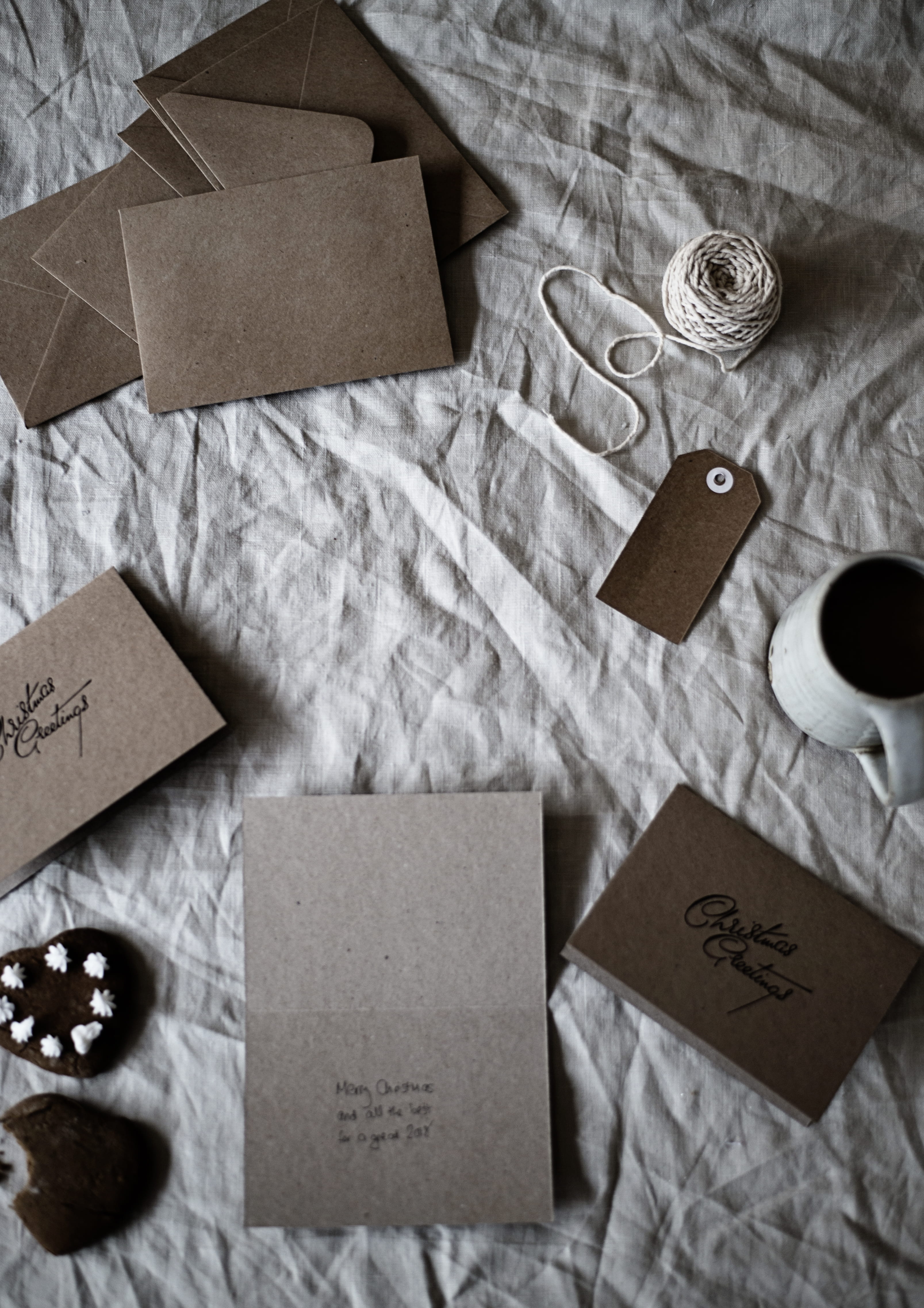 still life, 4K, celebration, white, color, no people, paper, letters, box, item, food and drink, table, close-up, christmas, gift, high angle view, letter, Phone HD Wallpaper