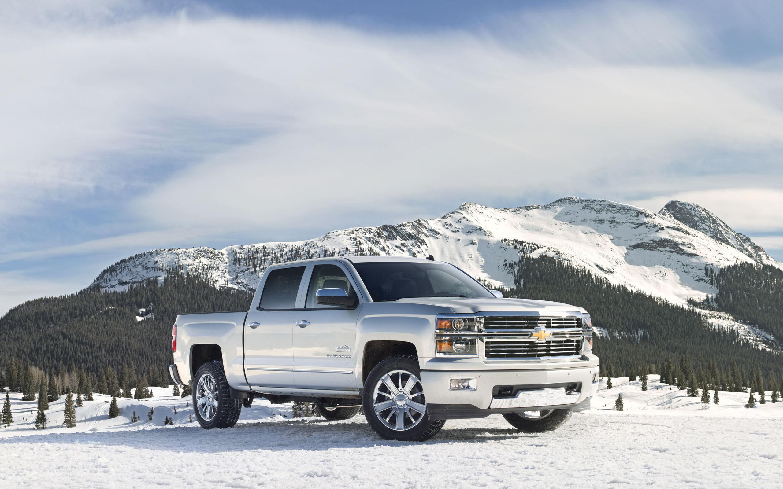 2K, silverado, 2014, cars, silver, chevrolet, HD Wallpaper