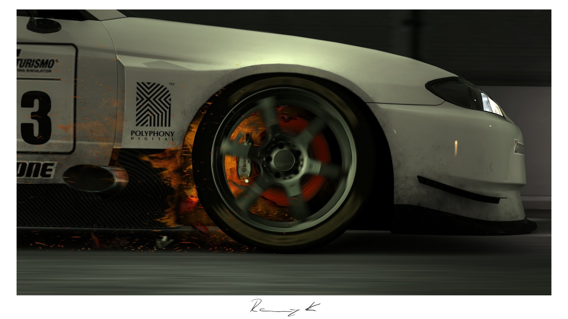 bursting, gt5-, brake, 1080P, system, HD Wallpaper