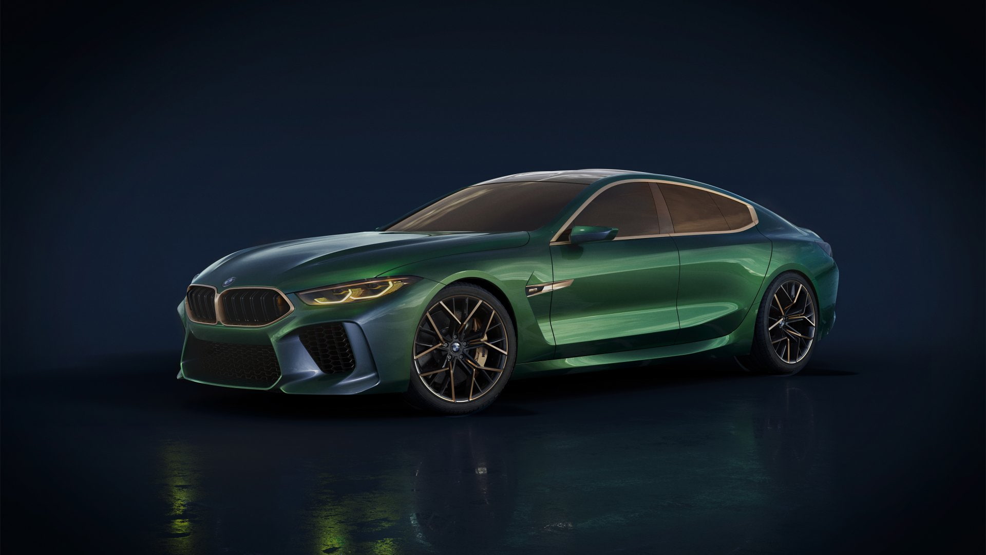 Luxury Car, Vehicle, BMW M8 Gran Coupe, 1080P, BMW, HD Wallpaper