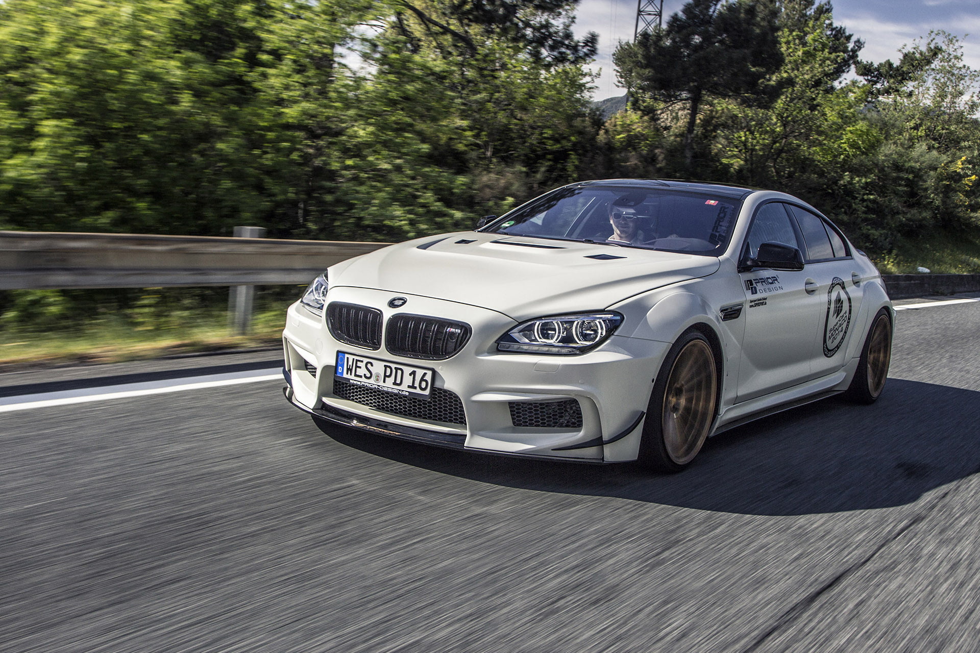 no People, supercar, silver Colored, wheel, sports Car, on the move, sports Race, sport, transportation, plant, sedan, bMW, road trip, prior-design, motor Vehicle, HD Wallpaper