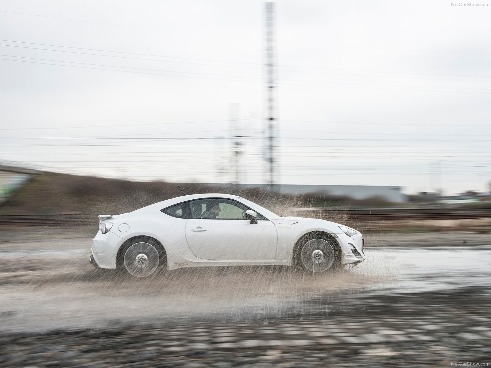 blanche, toyota, gt86, trd, 720P, japan, white, coupe, 2014, doors, HD Wallpaper