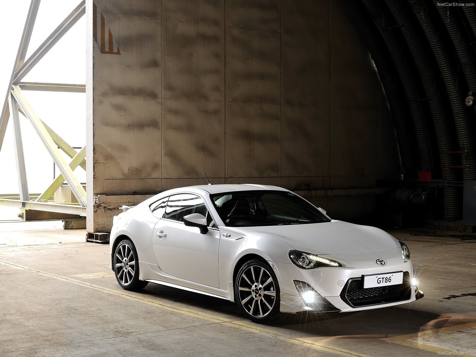 white, doors, 2014, blanche, coupe, japan, toyota, 720P, gt86, trd, HD Wallpaper