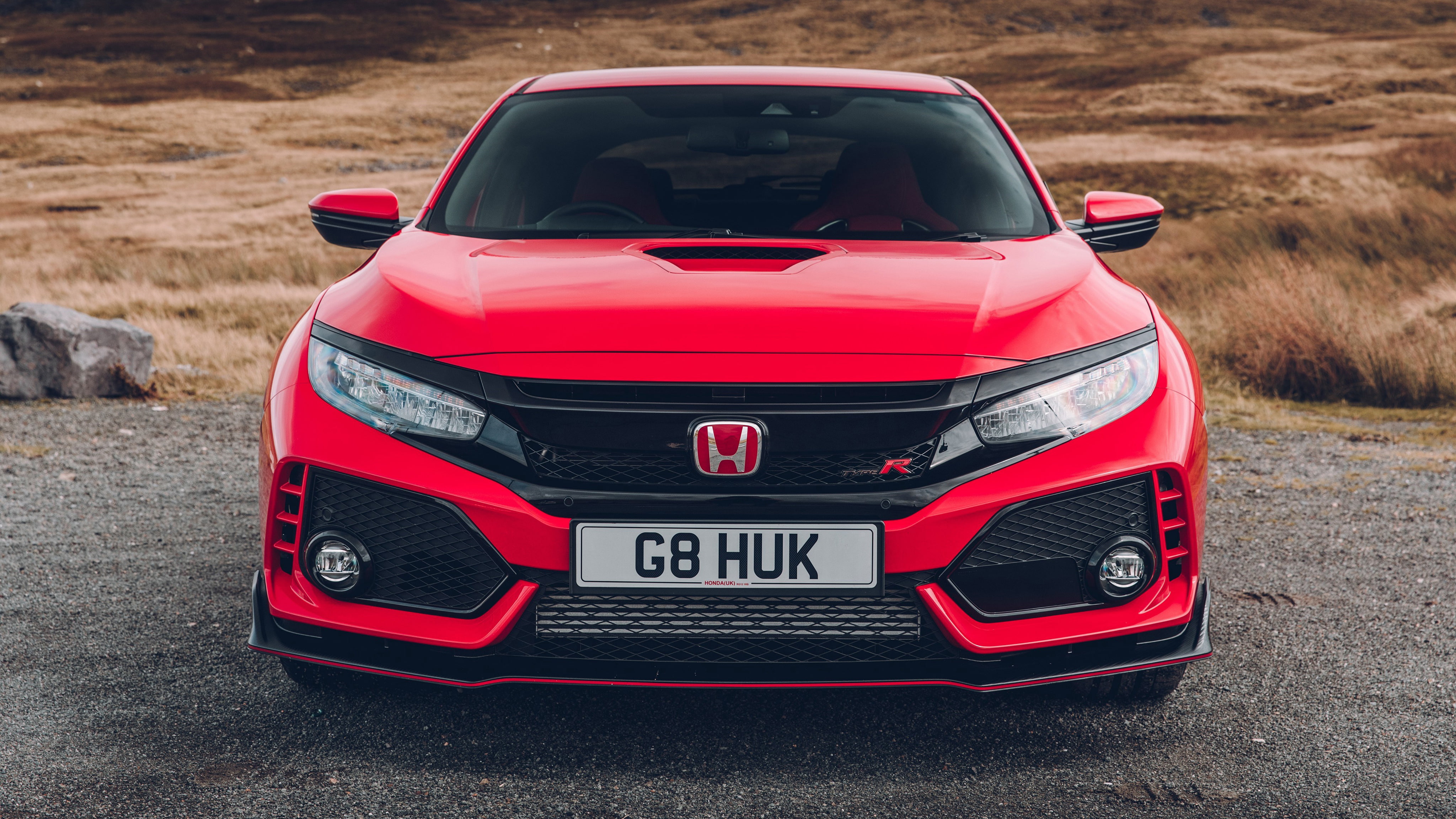 car, 4K, nature, on the move, auto racing, k, land, sports car, Civic, number, no people, transportation, Honda, motor vehicle, Type, western script, motion, HD Wallpaper