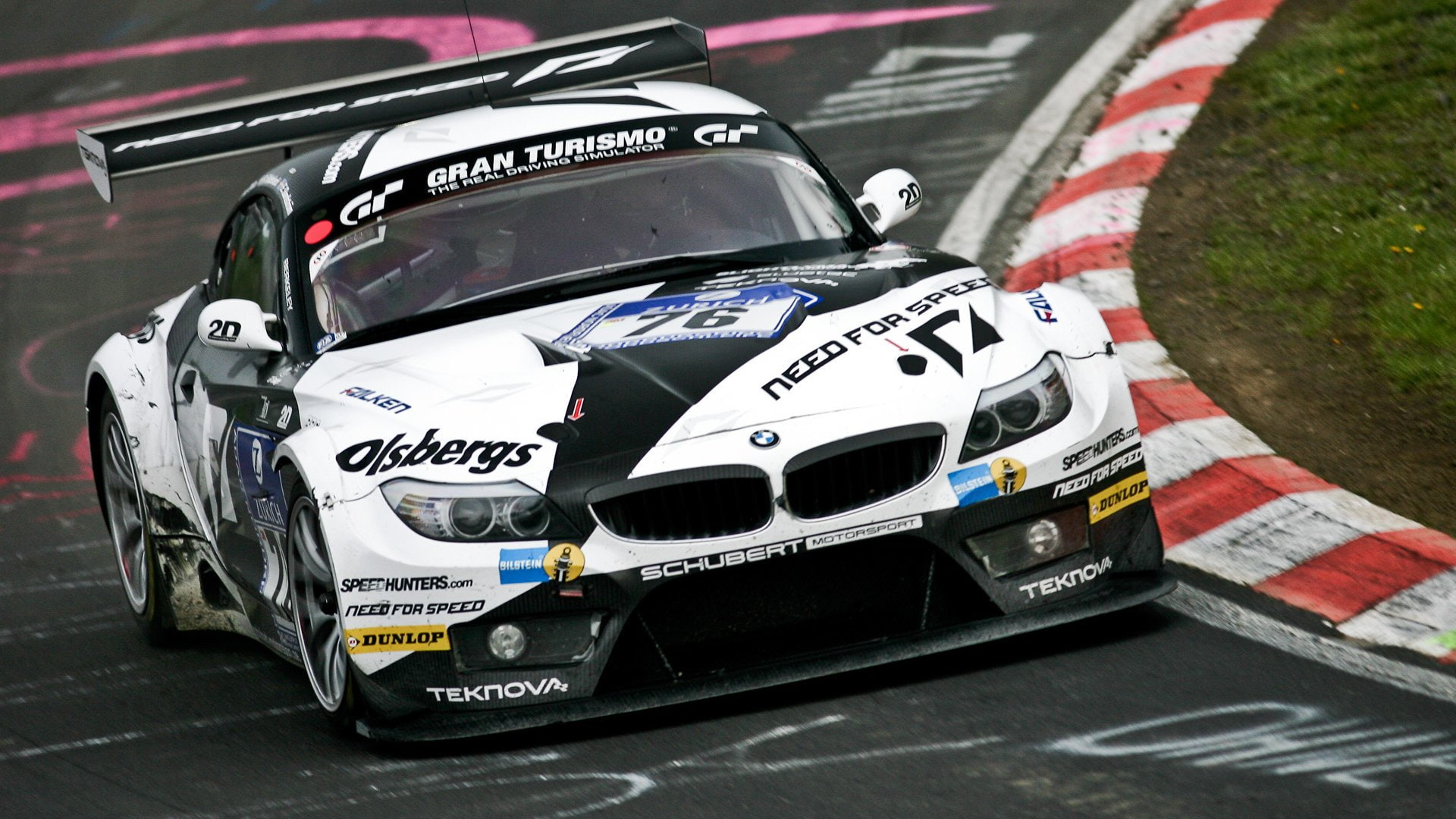 BMW, BMW Z4, 1080P, BMW Z4 GT3, HD Wallpaper