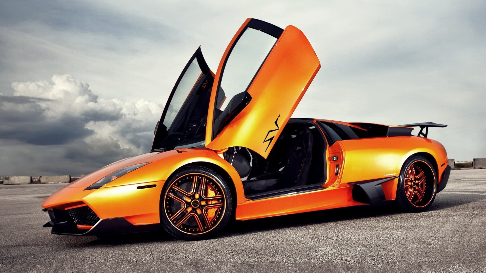 Lamborghini Murcielago LP 670 4 SV, 1080P, car, HD Wallpaper